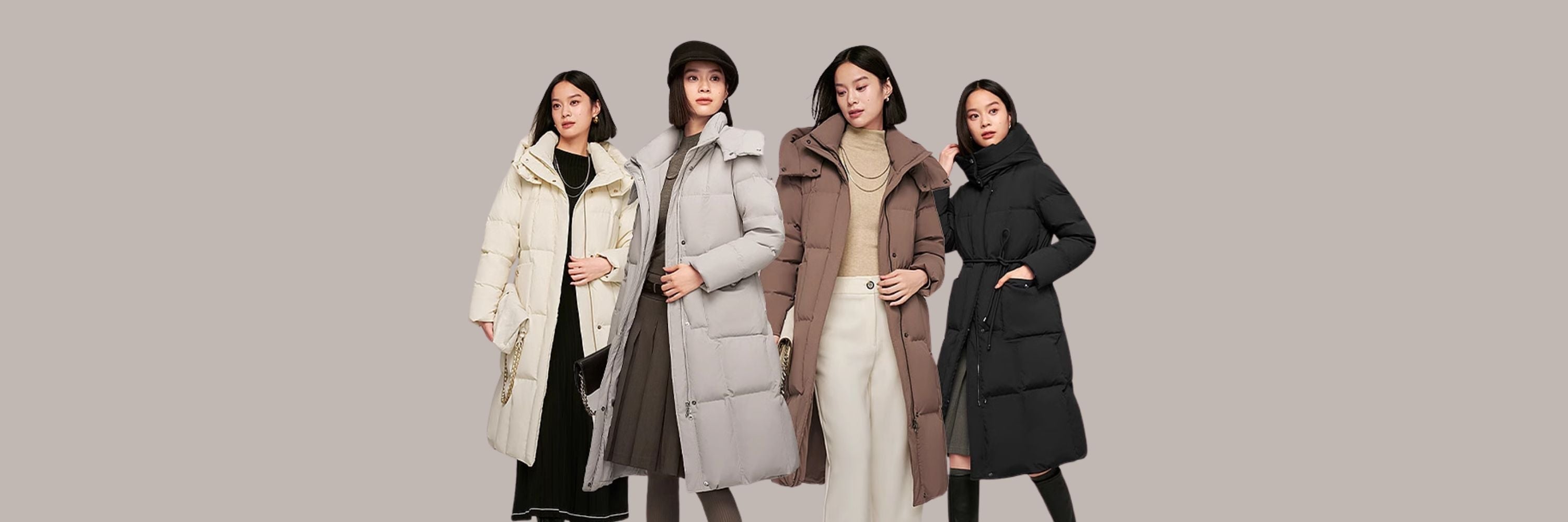 Women's Full-Length Down Jackets