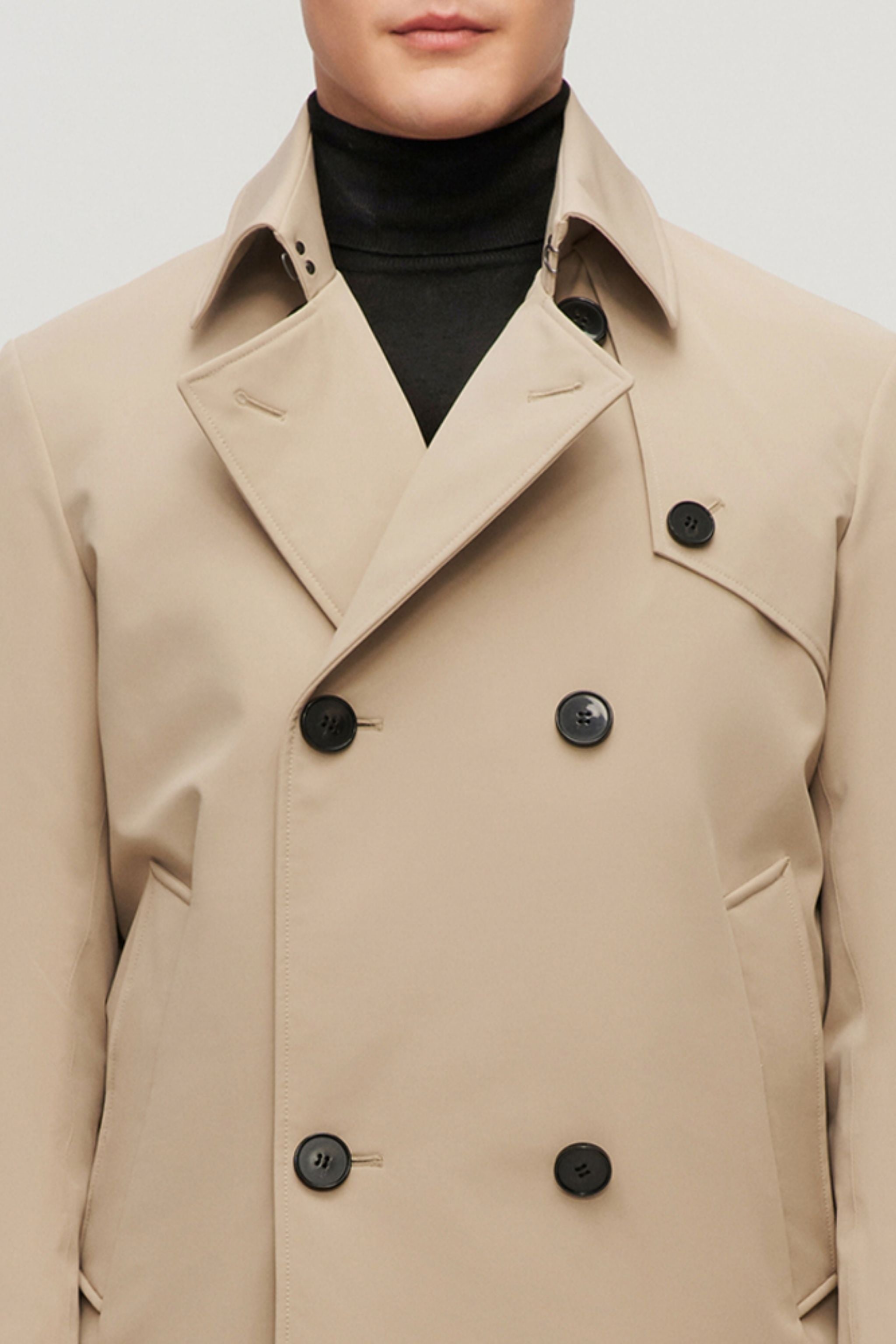 Men’s Double Breasted Trench