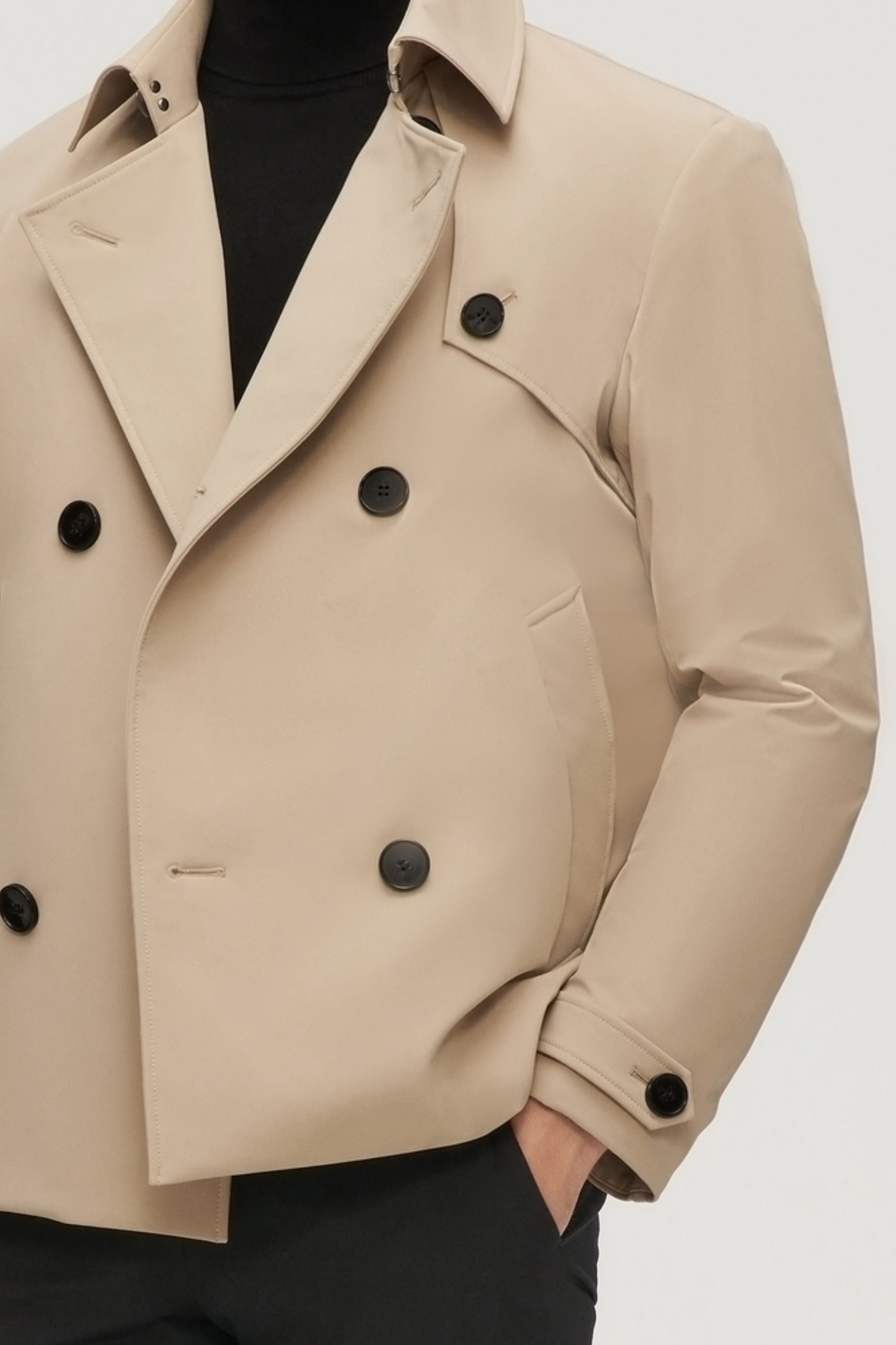 Men’s Double Breasted Trench