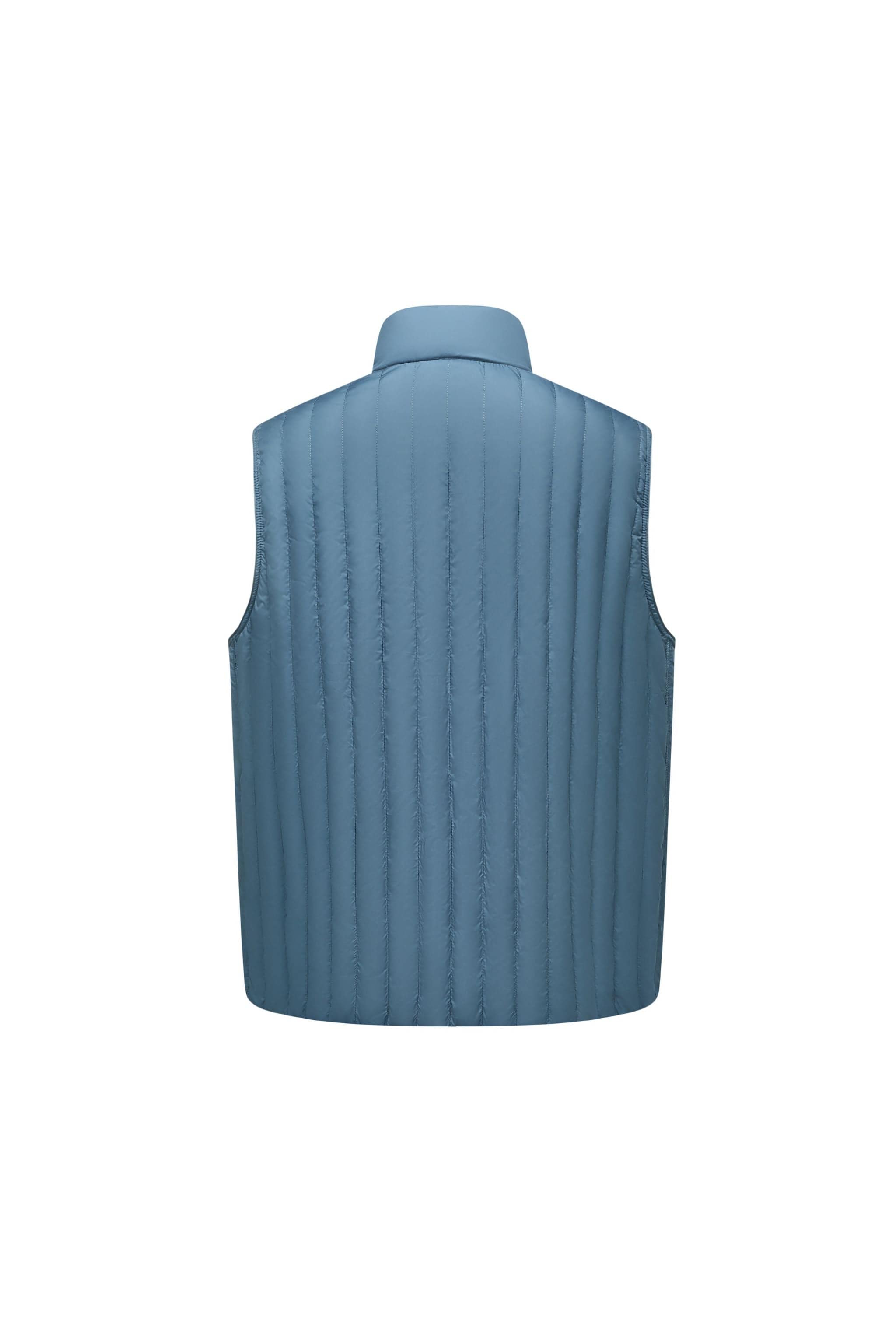BOSIDENG AREAL Men's Goose Down Gilet 911 — gilet delivers structured, low-bulk warmth and is an ideal option; water-resistant