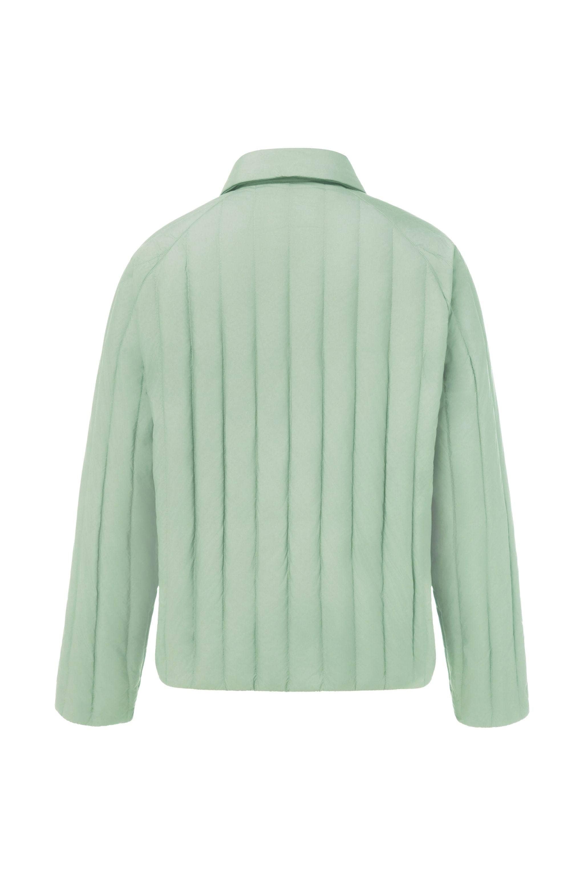 BOSIDENG AREAL Men's Goose Down Shacket 913 — piece offers a smooth yet structured handfeel with a refined matte finish — Kim Jones