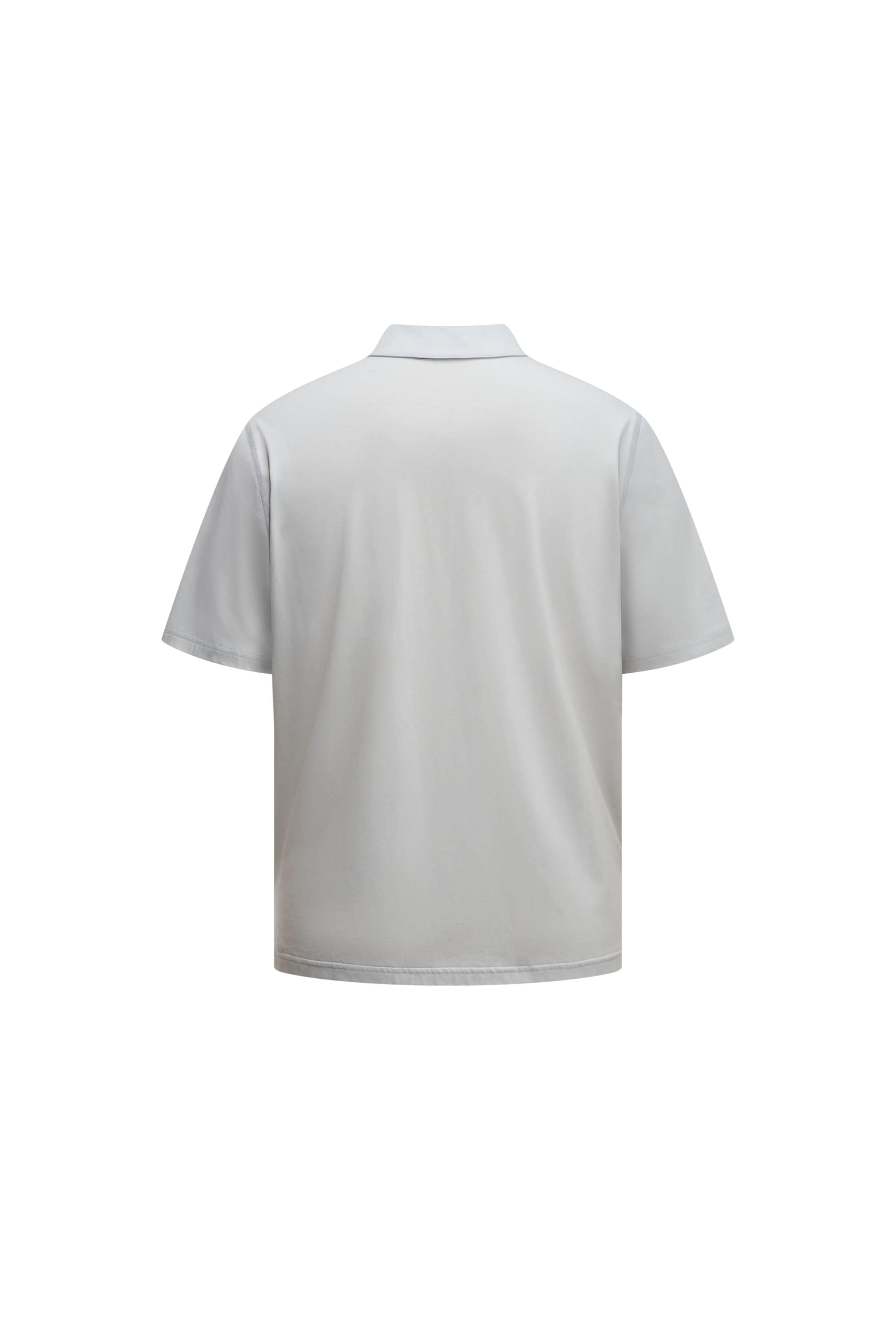 BOSIDENG AREAL Men's Short Sleeved Polo 933 — men's polo shirt has a soft, breathable knit layer that supports all-day — Kim Jones