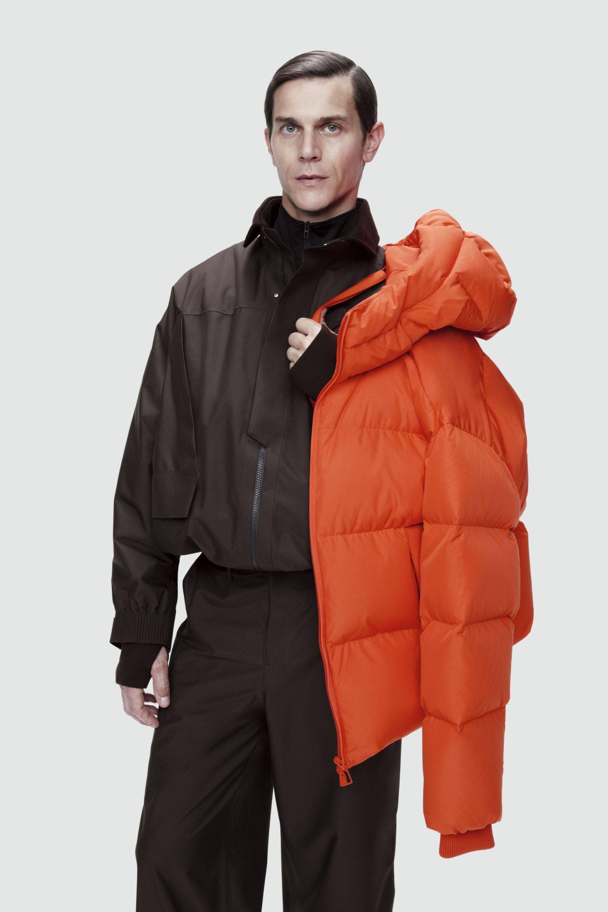 AREAL AREAL Men's Stand Collar Goose Down Jacket 905 - B250134905Y Jacket