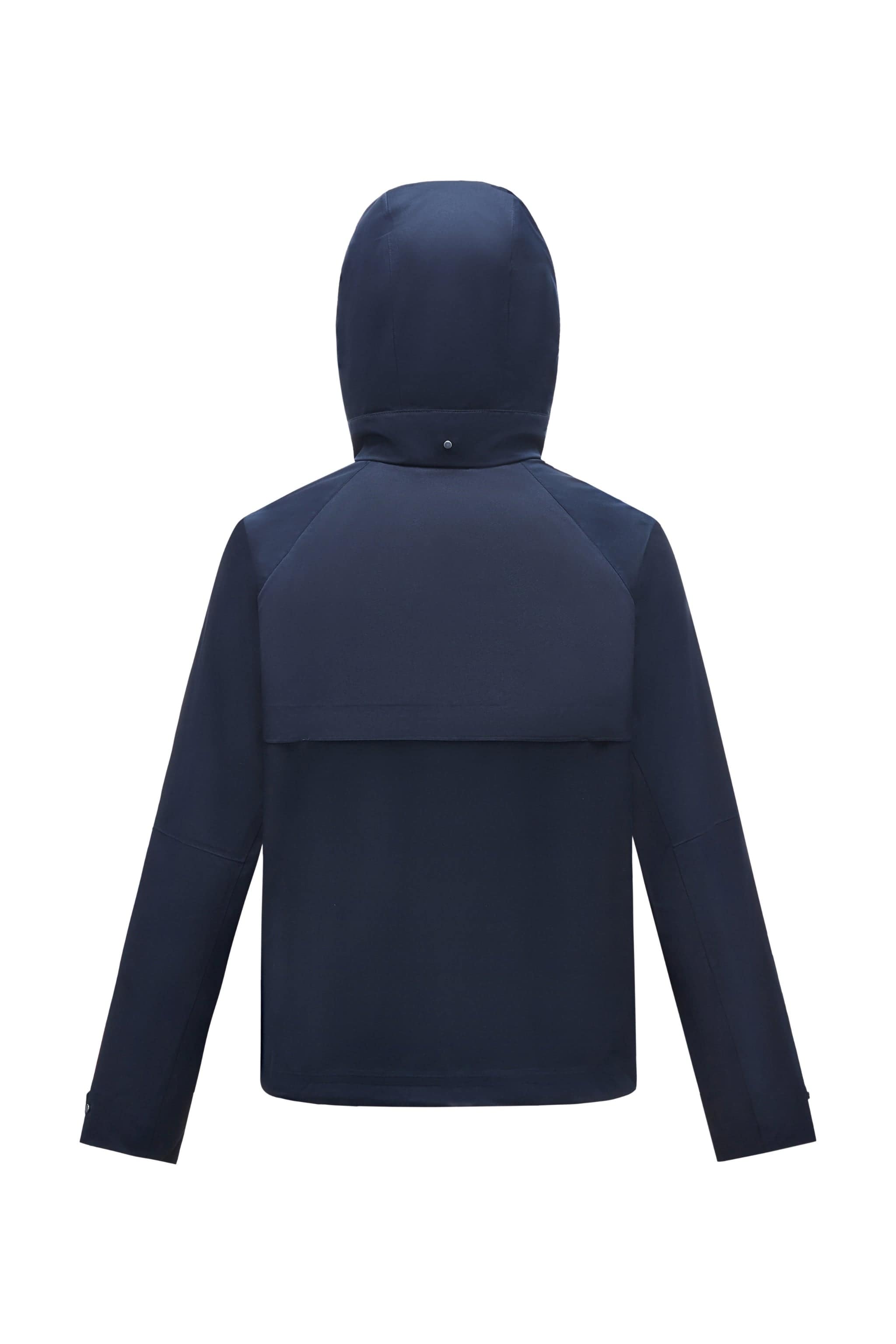 BOSIDENG AREAL Women's Lapel Collar Cropped Jacket 968 — women's cropped jacket features a structured and adaptable — view 6; water-resistant, windproof — Kim Jones