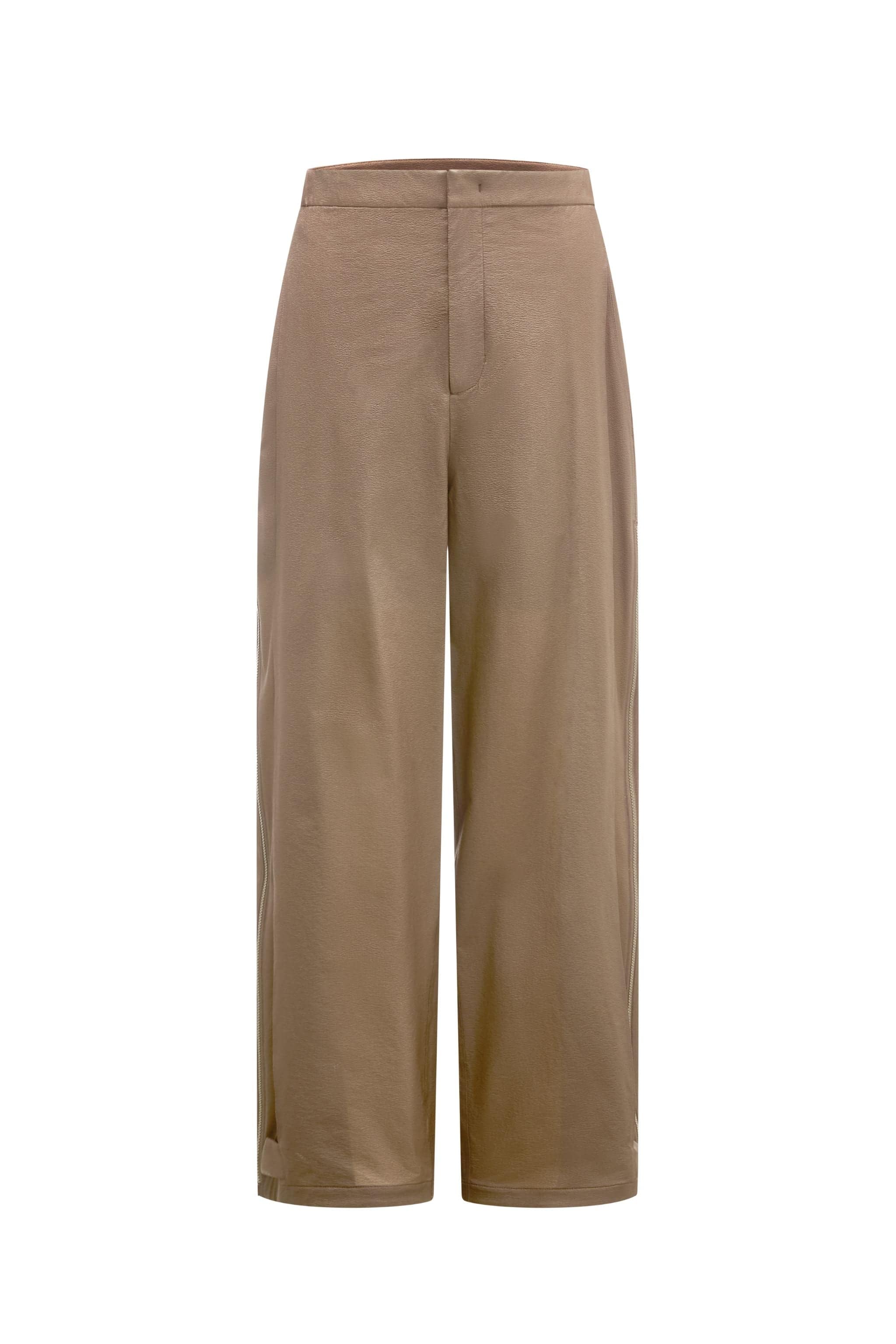 AREAL Women's Trousers 986A — trousers for women support all-day on-the-go activity and deliver exceptional comfort in Light Wheat Brown, sizes 6–14