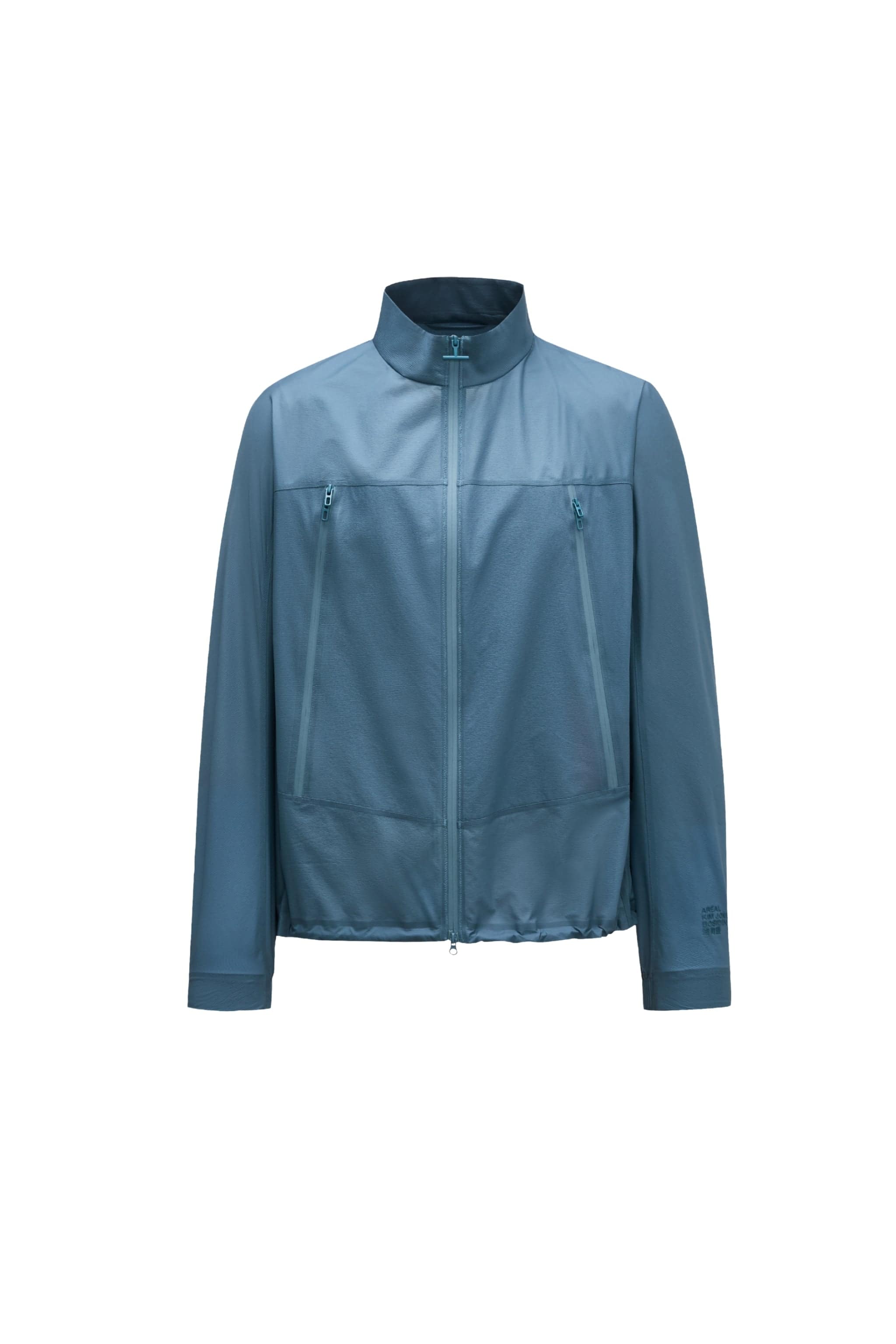 AREAL AREAL Men's Stand Collar Bomber Jacket 921 Jacket Ocean Blue / S