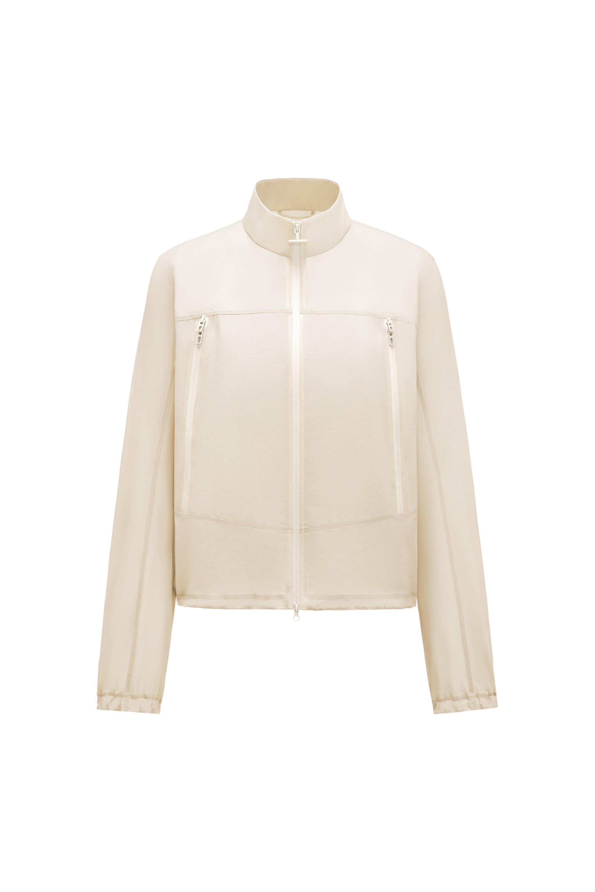 AREAL AREAL Women's Bomber Jacket 978 Jacket Satin White / 4