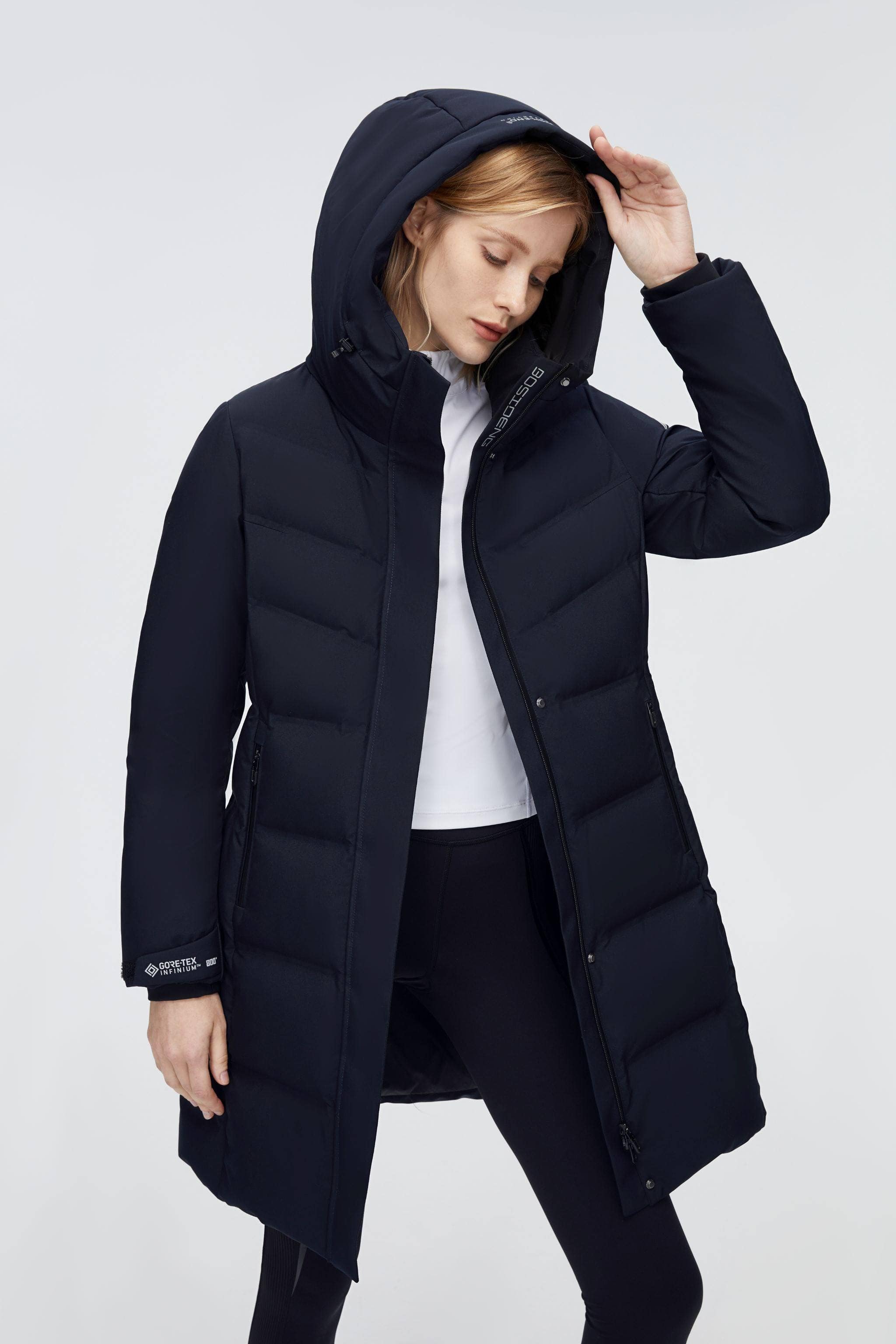 BOSIDENG 2022 GORE-TEX® Tailored Goose Down Parka 6 / Midnight Blue