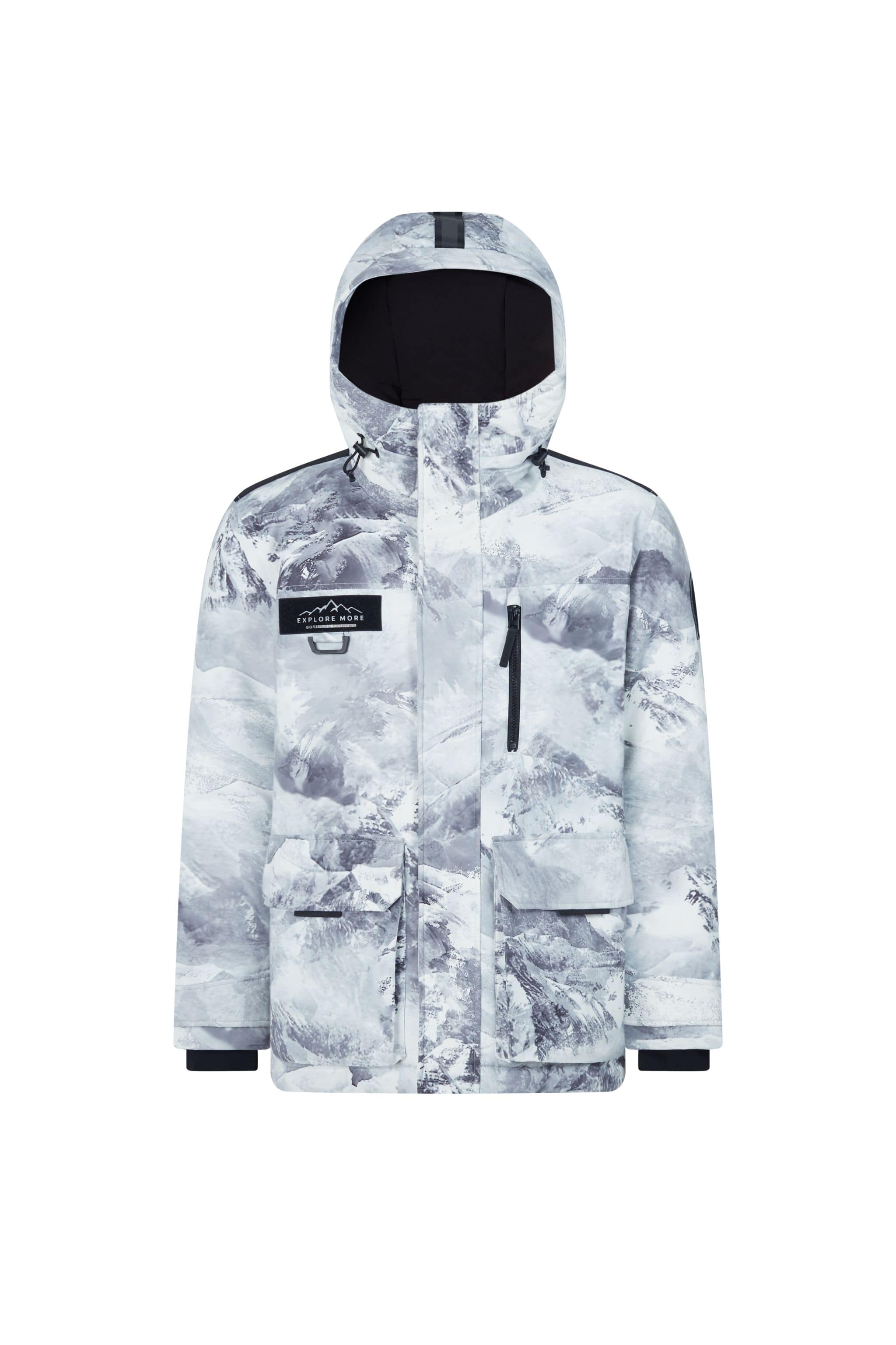 Extreme Short Goose Down Jacket With Hood
