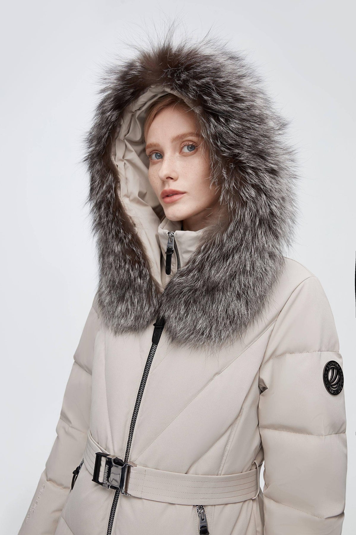 BOSIDENG 2022 Full Length Hooded Goose Down Jacket Jacket