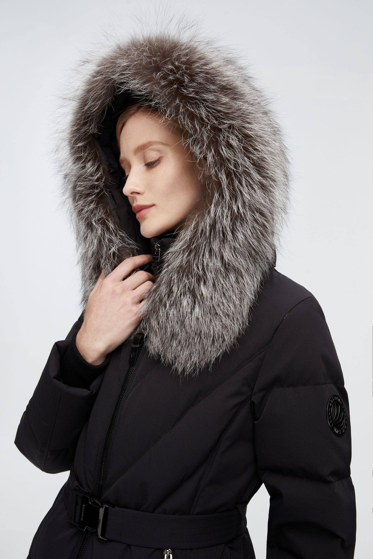 BOSIDENG 2022 Full Length Hooded Goose Down Jacket Jacket