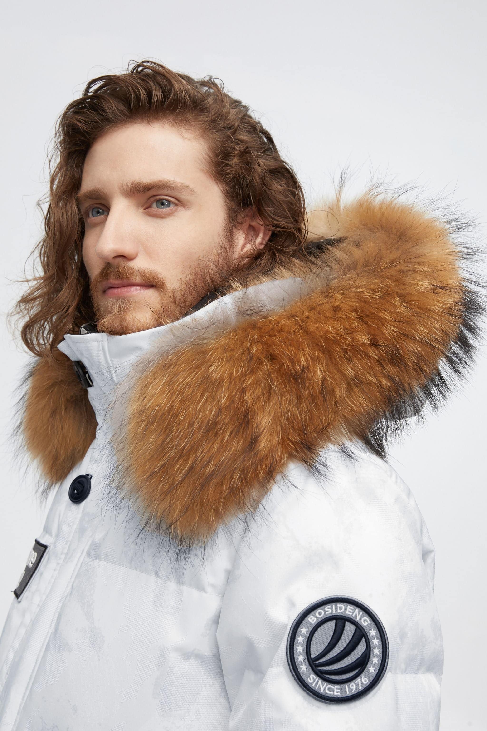 BOSIDENG 2022 Long Goose Down Jacket With Hood Jacket