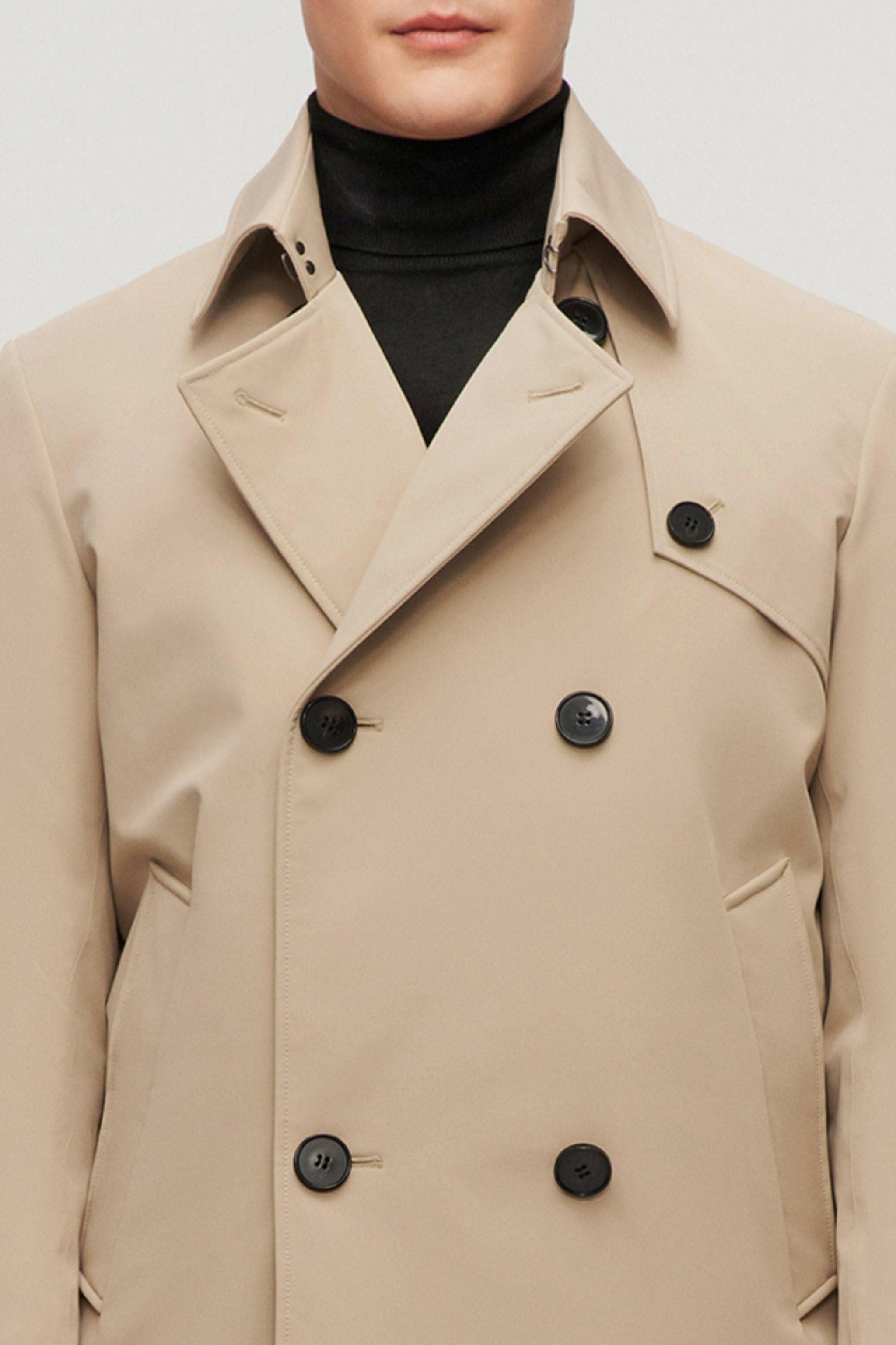 BOSIDENG 2022 Men’s Double Breasted Trench Jacket