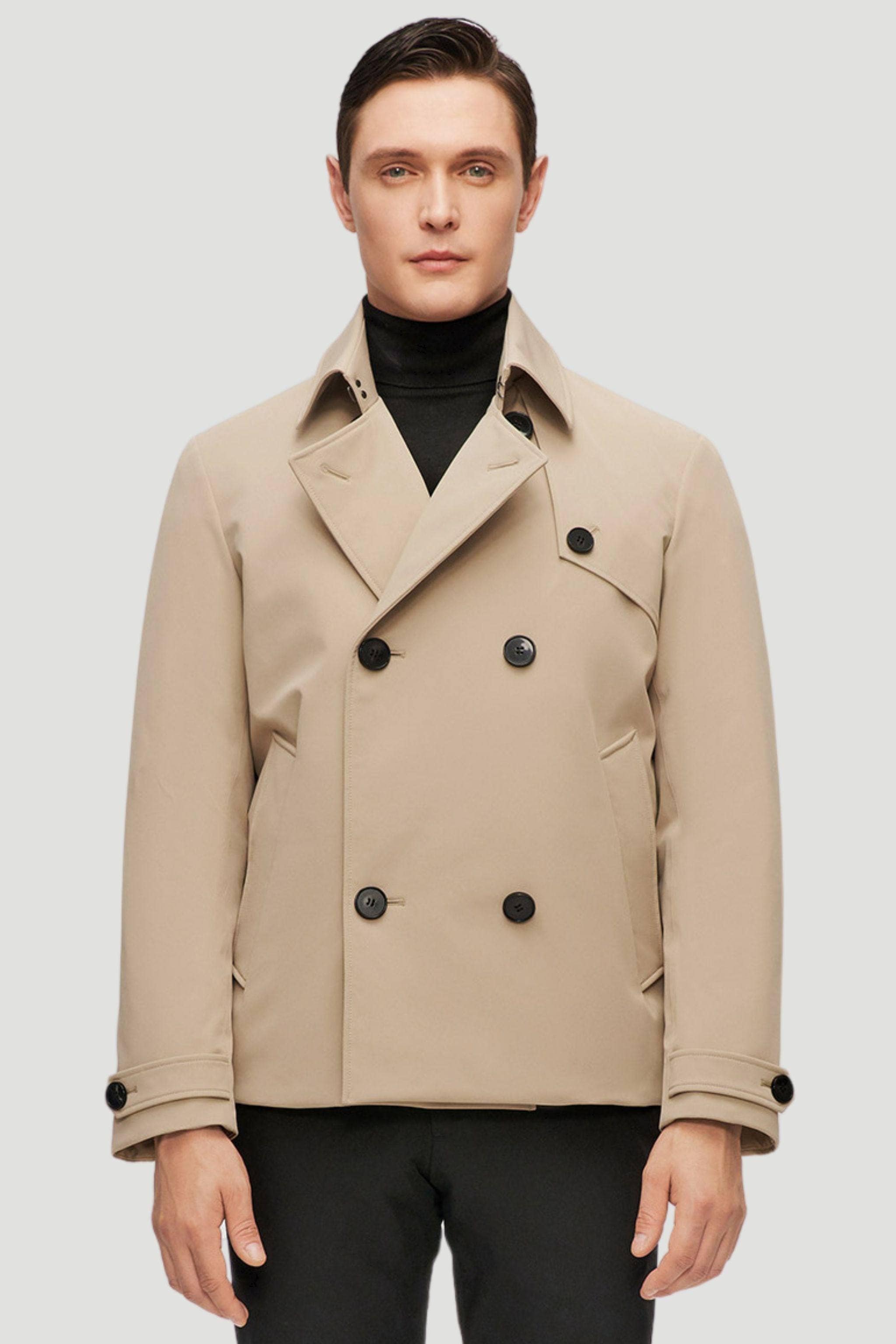 BOSIDENG 2022 Men’s Double Breasted Trench Jacket