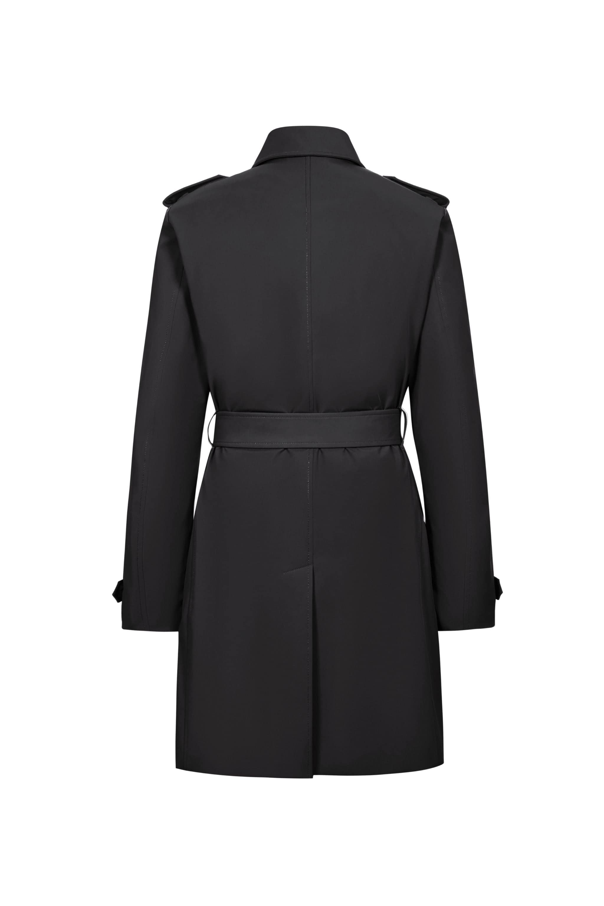 BOSIDENG 2022 Mid-length Detachable Goose Down Trench Coat Jacket