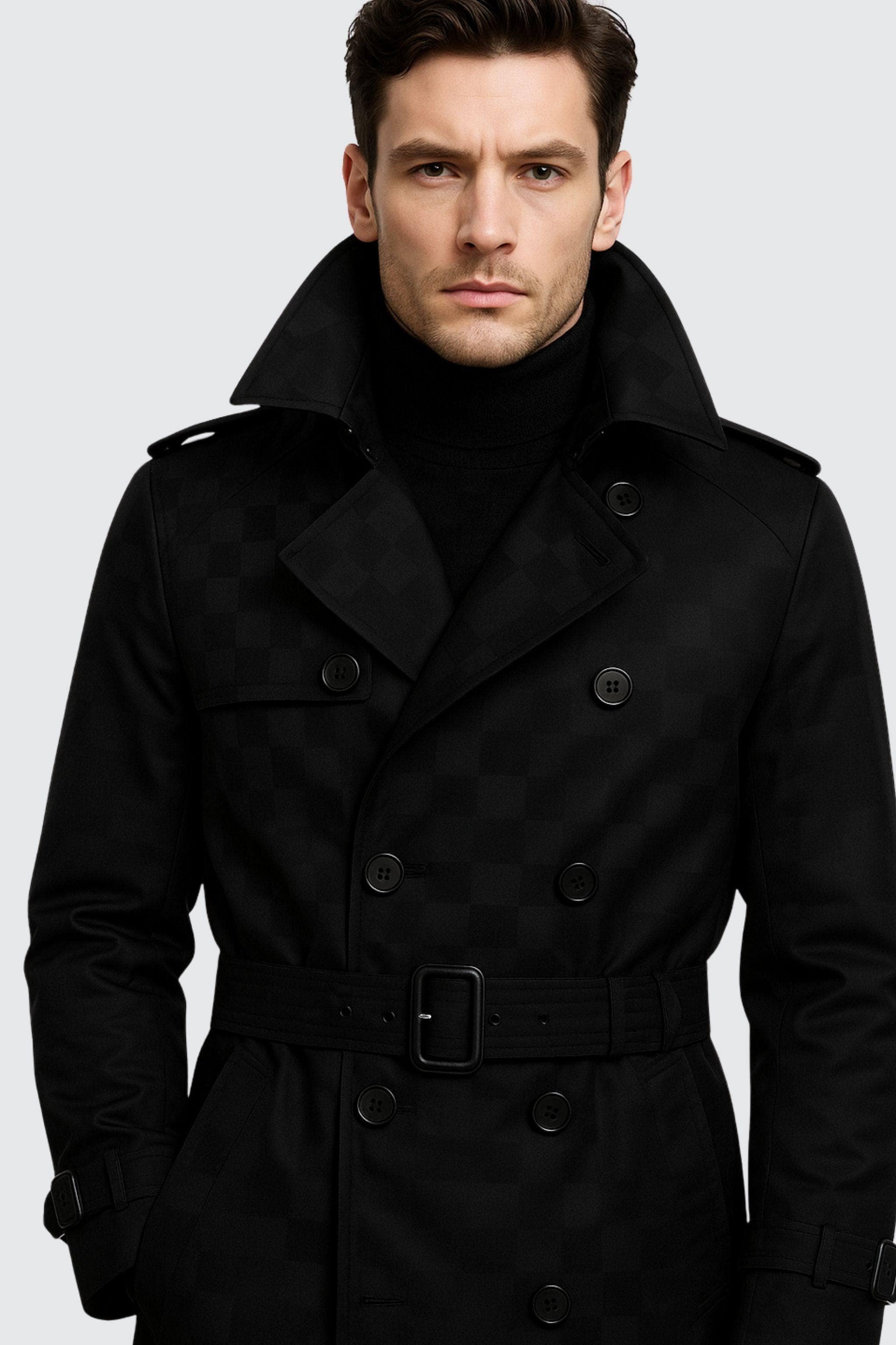 BOSIDENG 2022 Mid-Length Goose Down Trench Jacket