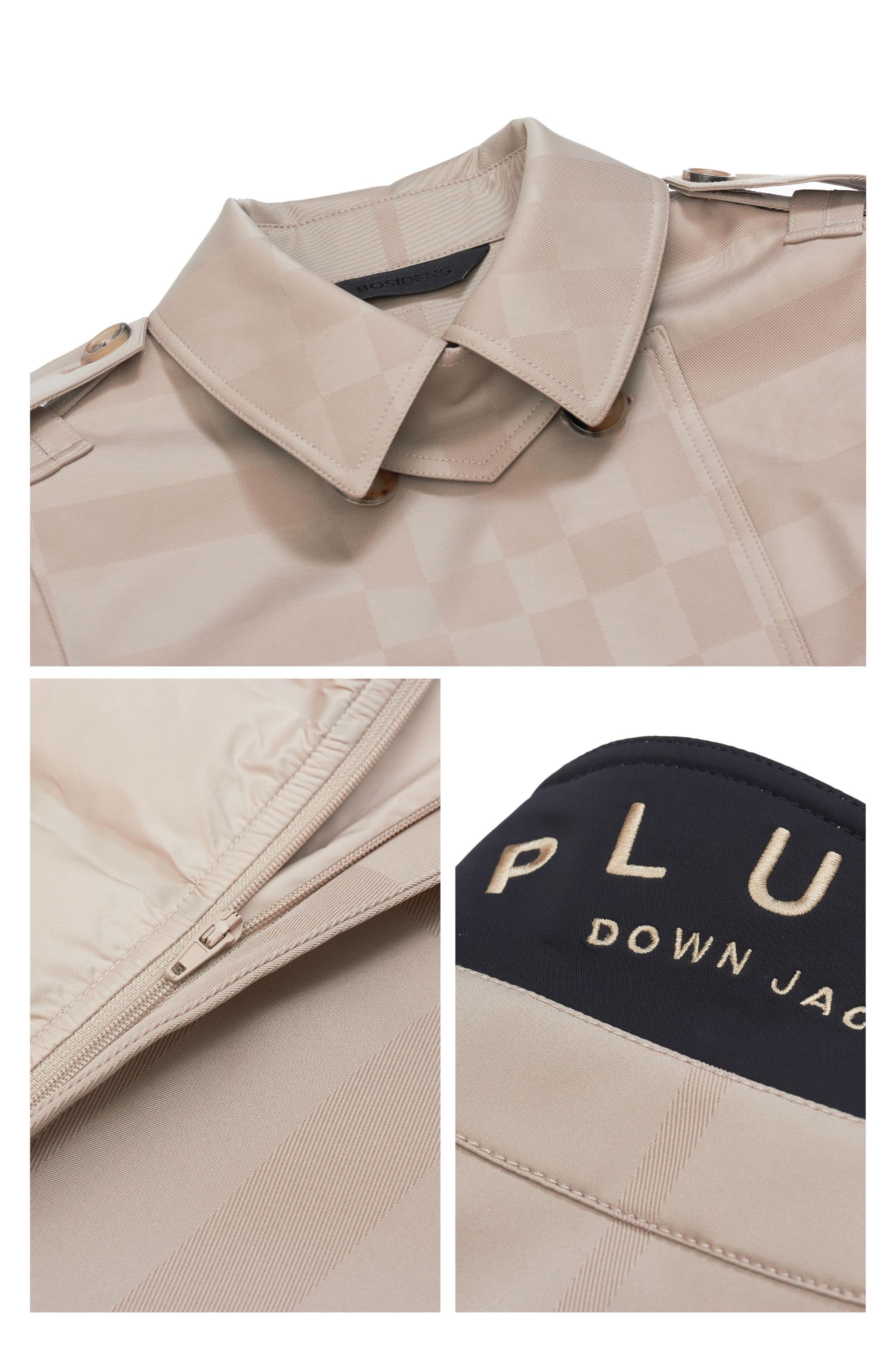 Premium Women's Goose Down Full Length Trench — Introducing our revolutionary Down Trench Coat — view 18; waterproof, windproof