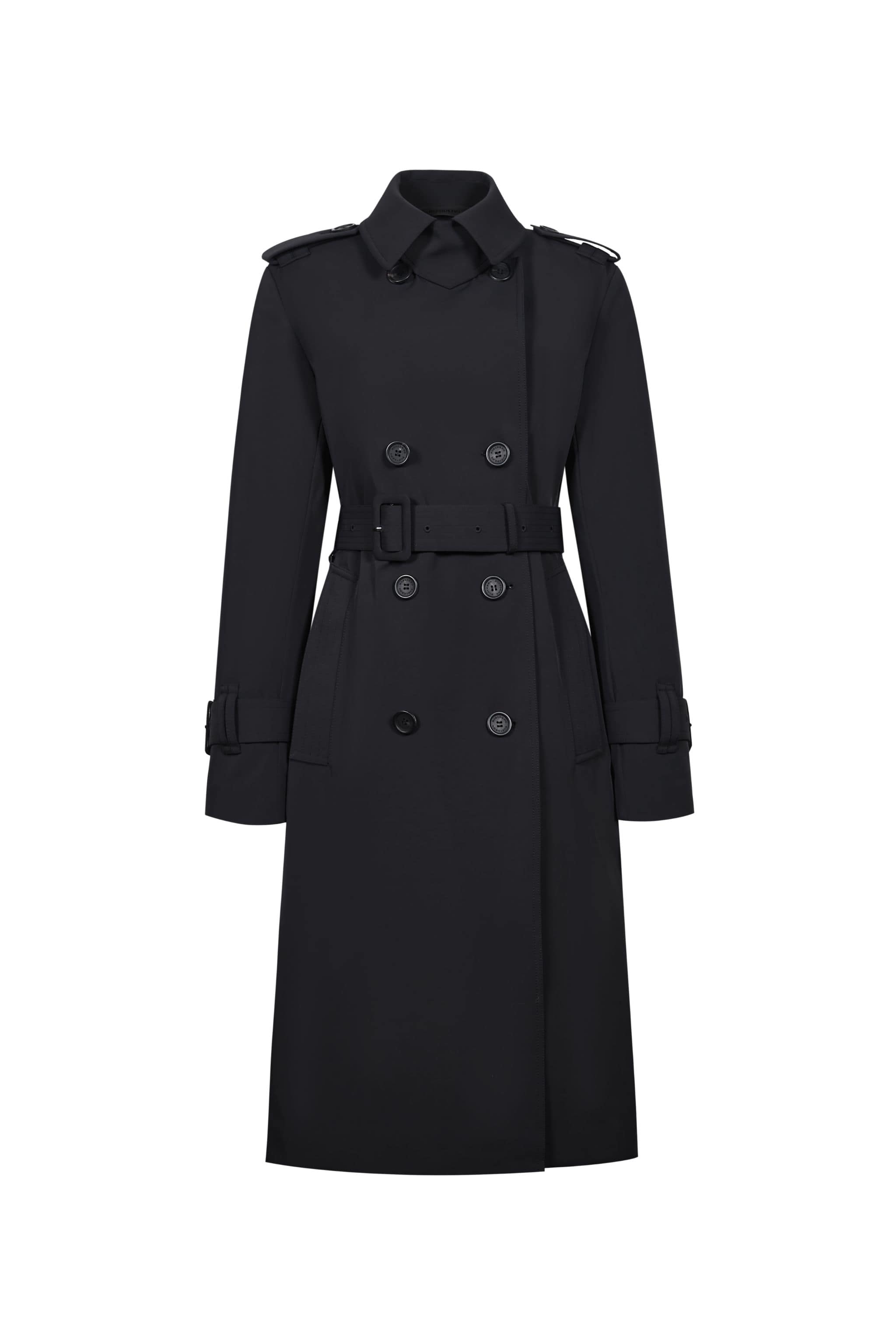 Premium Women's Goose Down Full Length Trench — Introducing our revolutionary Down Trench Coat — view 5; waterproof, windproof