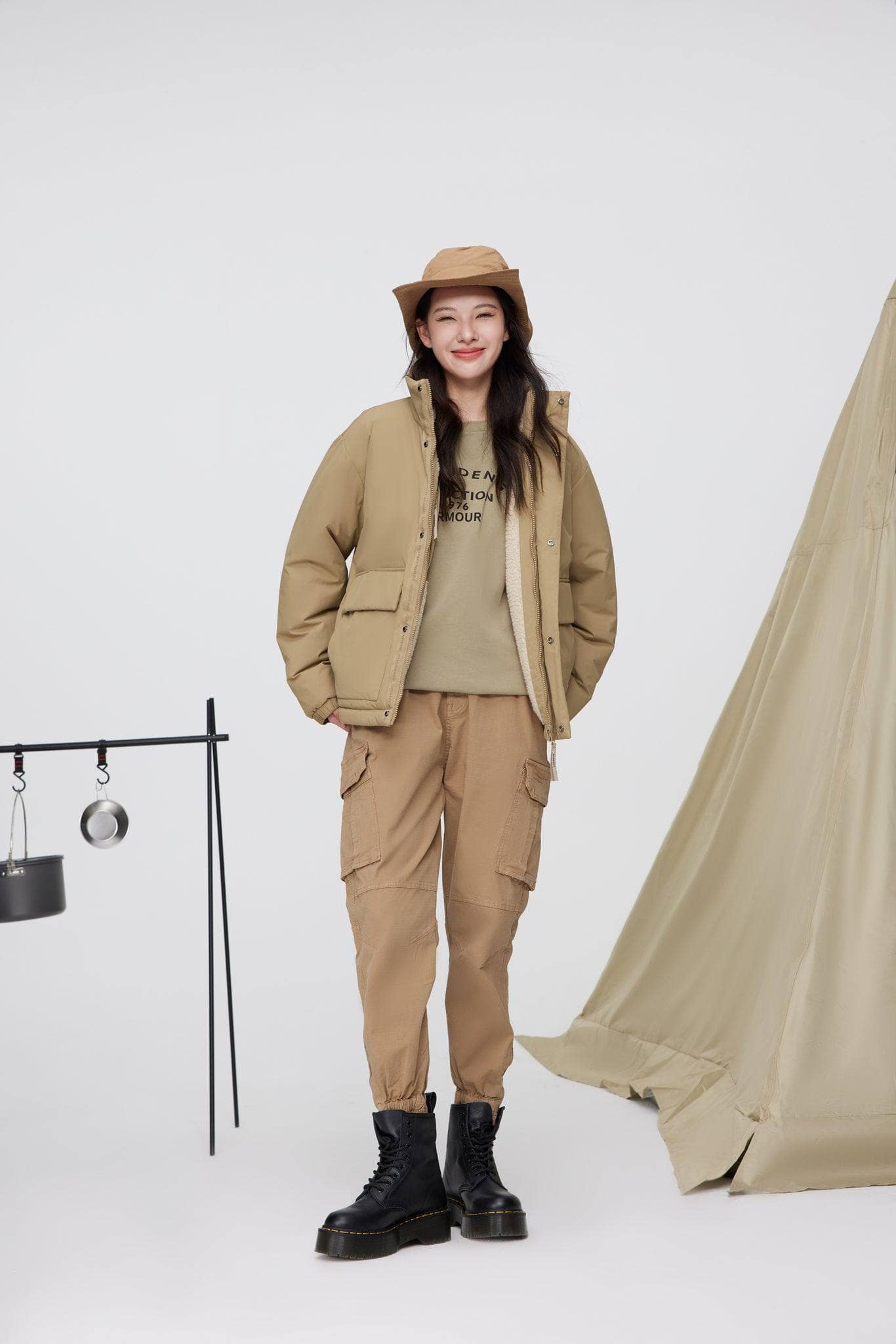 BOSIDENG 2022 Reversible Short Down Jacket Jacket