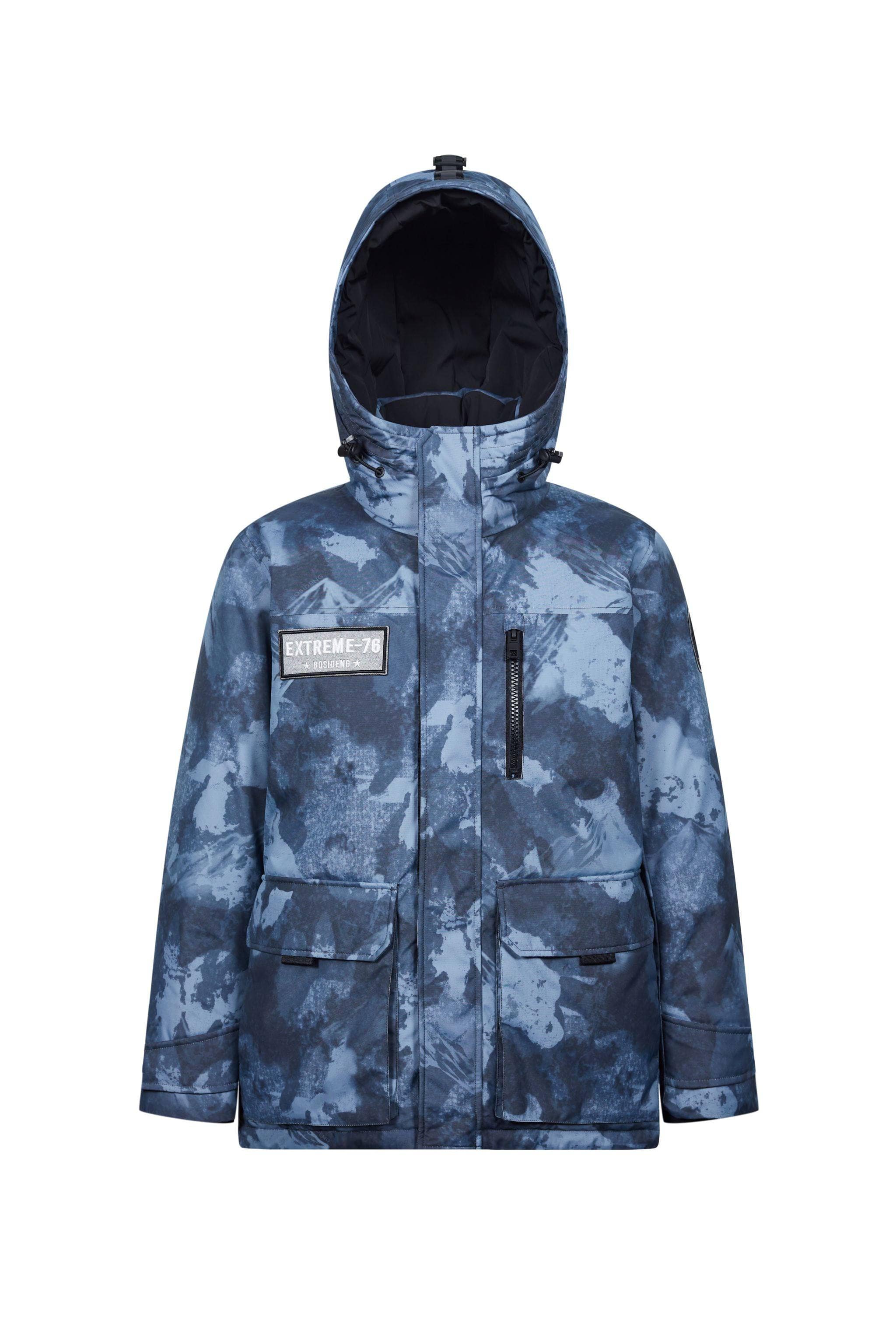 Short Goose Down Jacket With Hood — Stay warm in the harshest conditions with the Extreme Goose Down Jacket — view 11; windproof