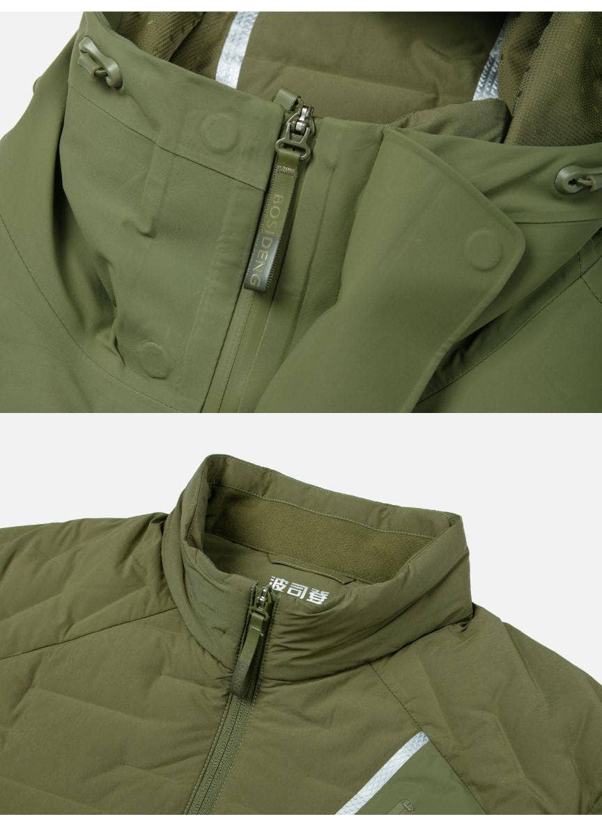 BOSIDENG 2022 Short Hooded Goose Down Jacket