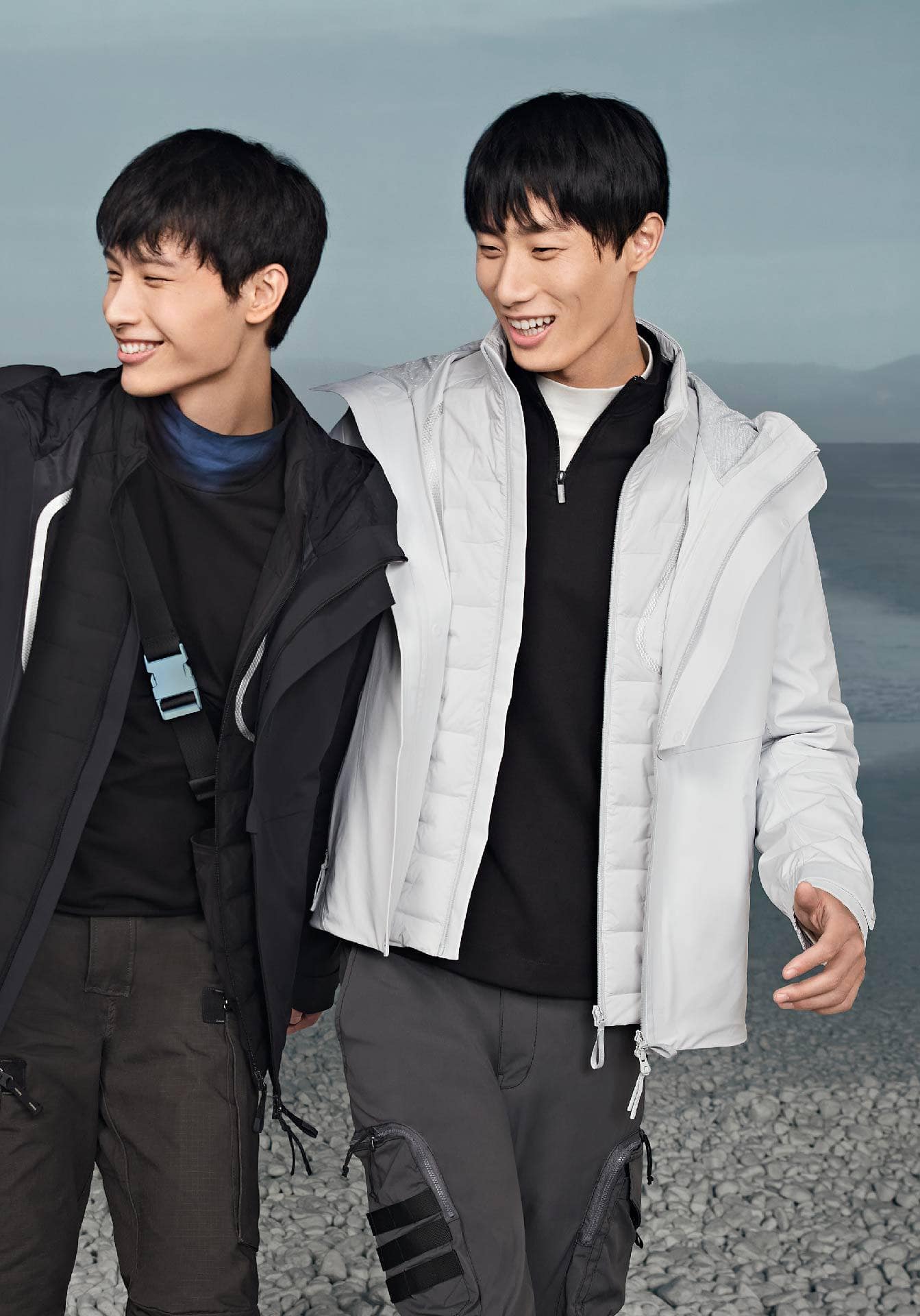 BOSIDENG 2022 Short Hooded Goose Down Jacket