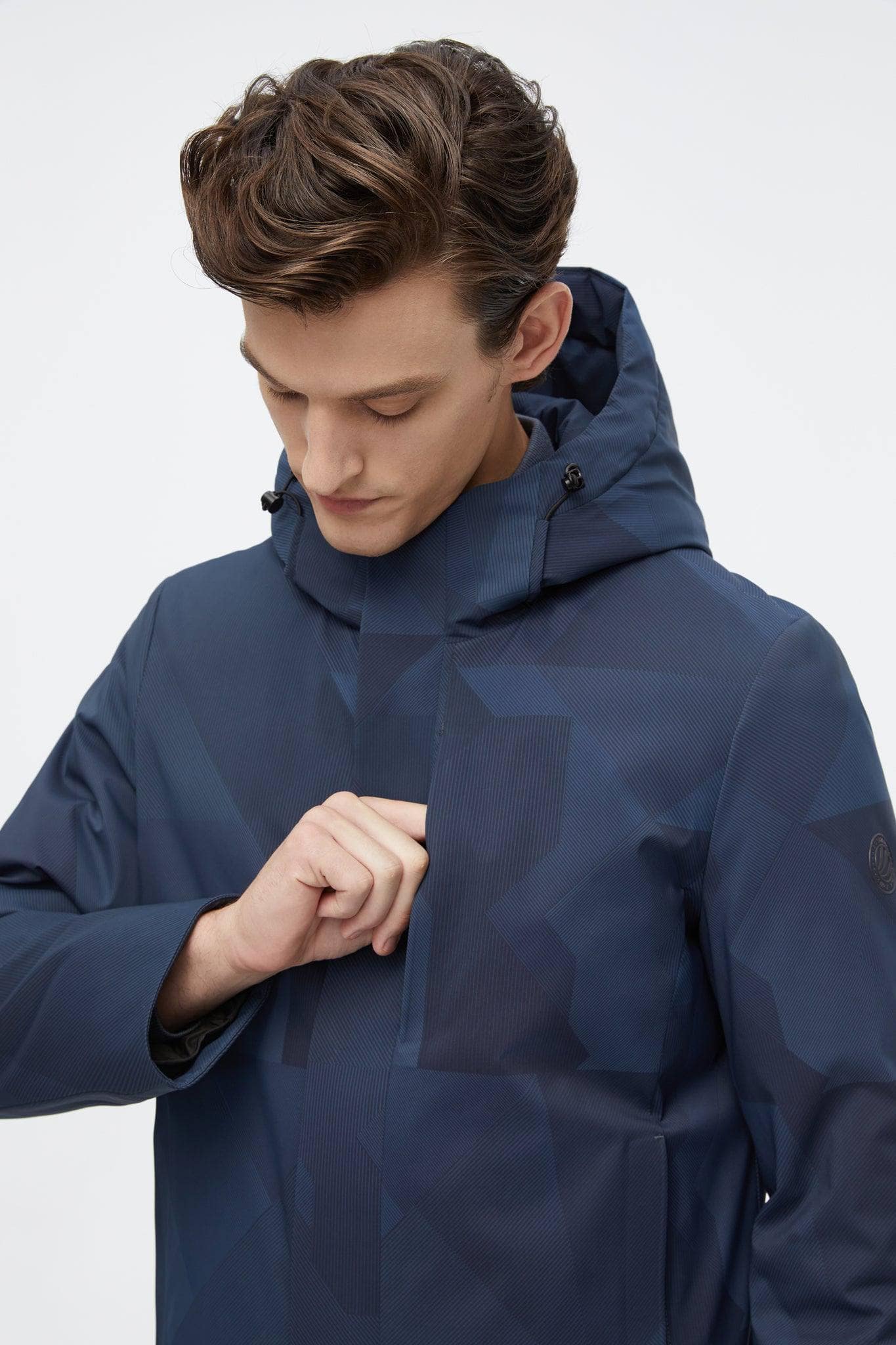 BOSIDENG 2022 Versatile Goose Down Short Trench Jacket