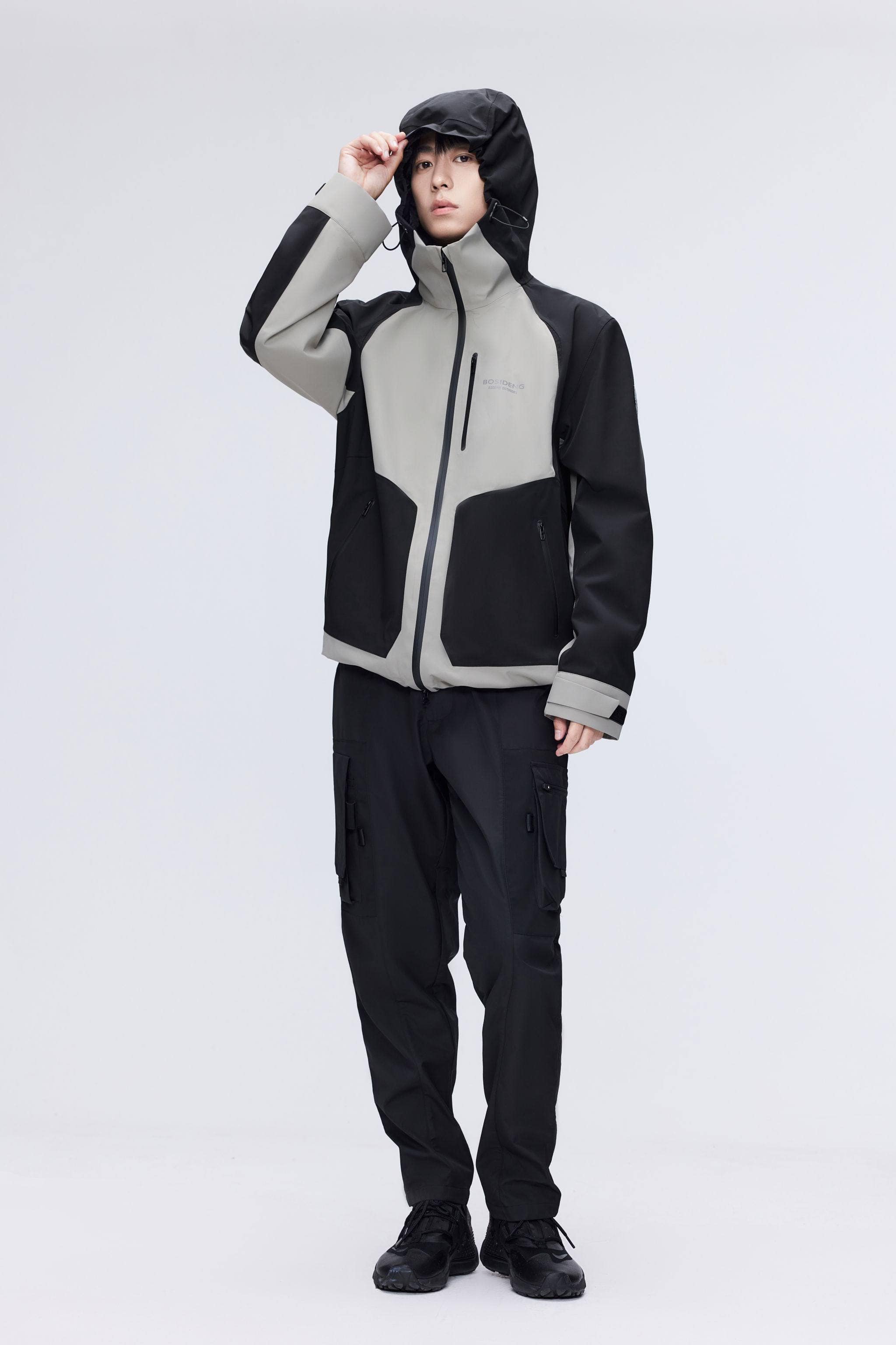 BOSIDENG 2023 3 in 1 All Weather Goose Down Jacket Jacket