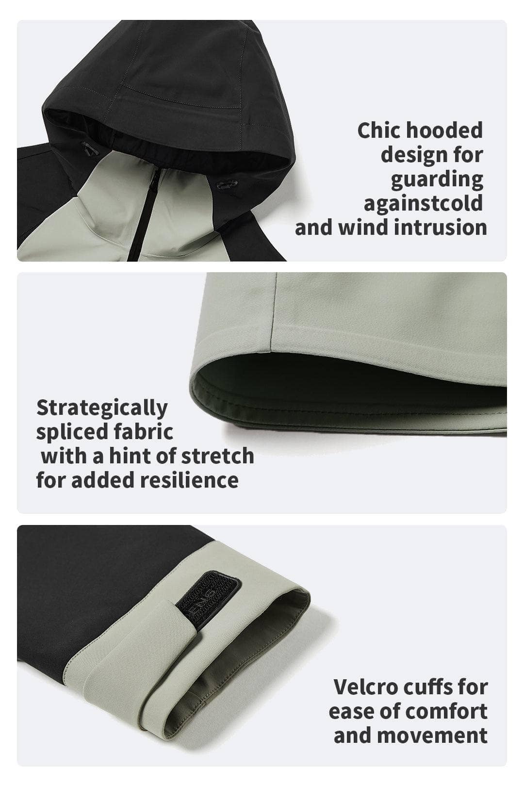 BOSIDENG 2023 3 in 1 All Weather Goose Down Jacket Jacket