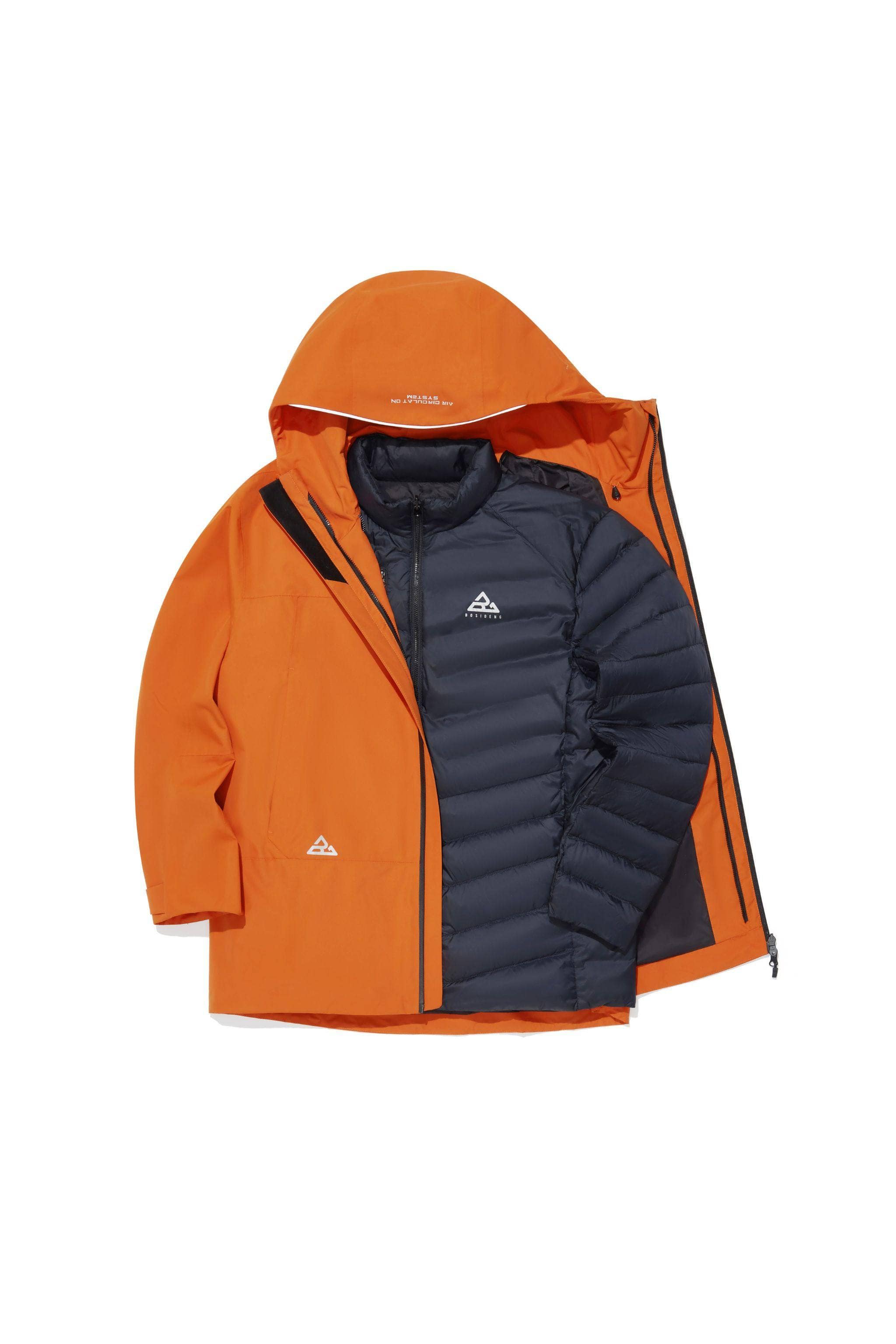 3 in 1 All Weather Goose Down Parka 2420 — Explore our 3-in-1 All-Weather Jacket, meticulously crafted to excel in all — view 23; waterproof, windproof