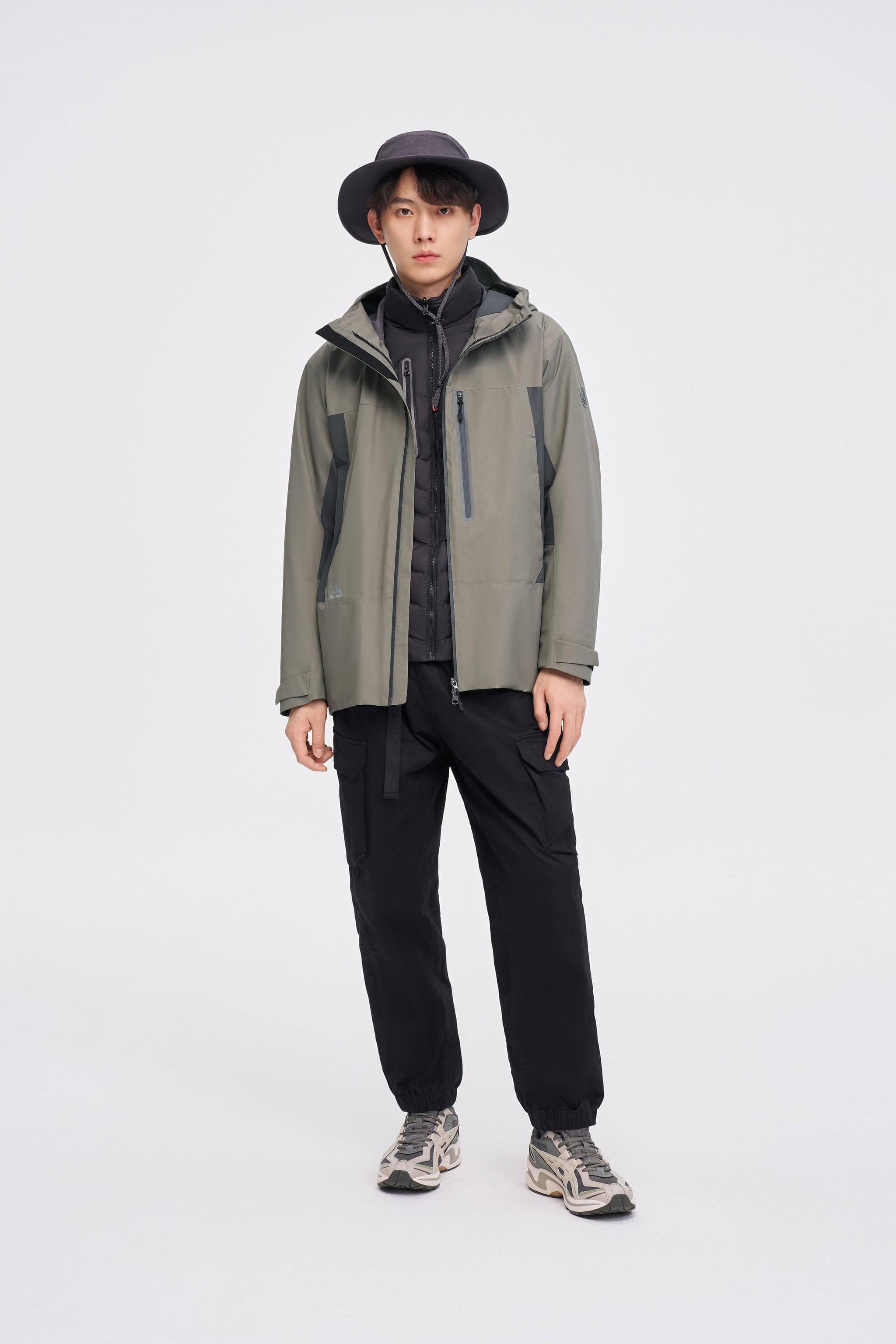 3 in 1 All Weather Goose Down Parka 2420 — Explore our 3-in-1 All-Weather Jacket, meticulously crafted to excel in all — view 17; waterproof, windproof
