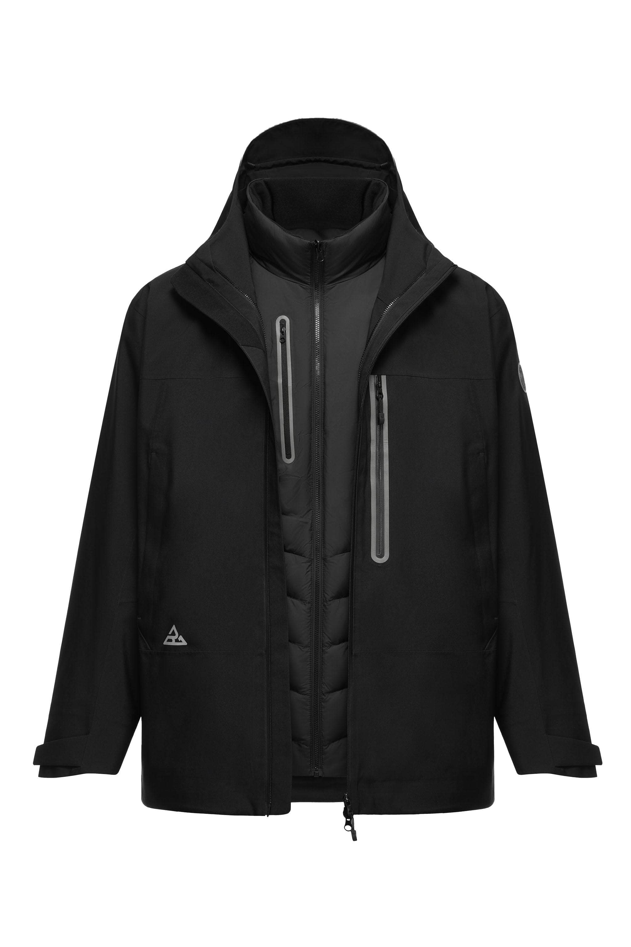 3 in 1 All Weather Goose Down Parka 2420 — Explore our 3-in-1 All-Weather Jacket, meticulously crafted to excel in all — view 30; waterproof, windproof