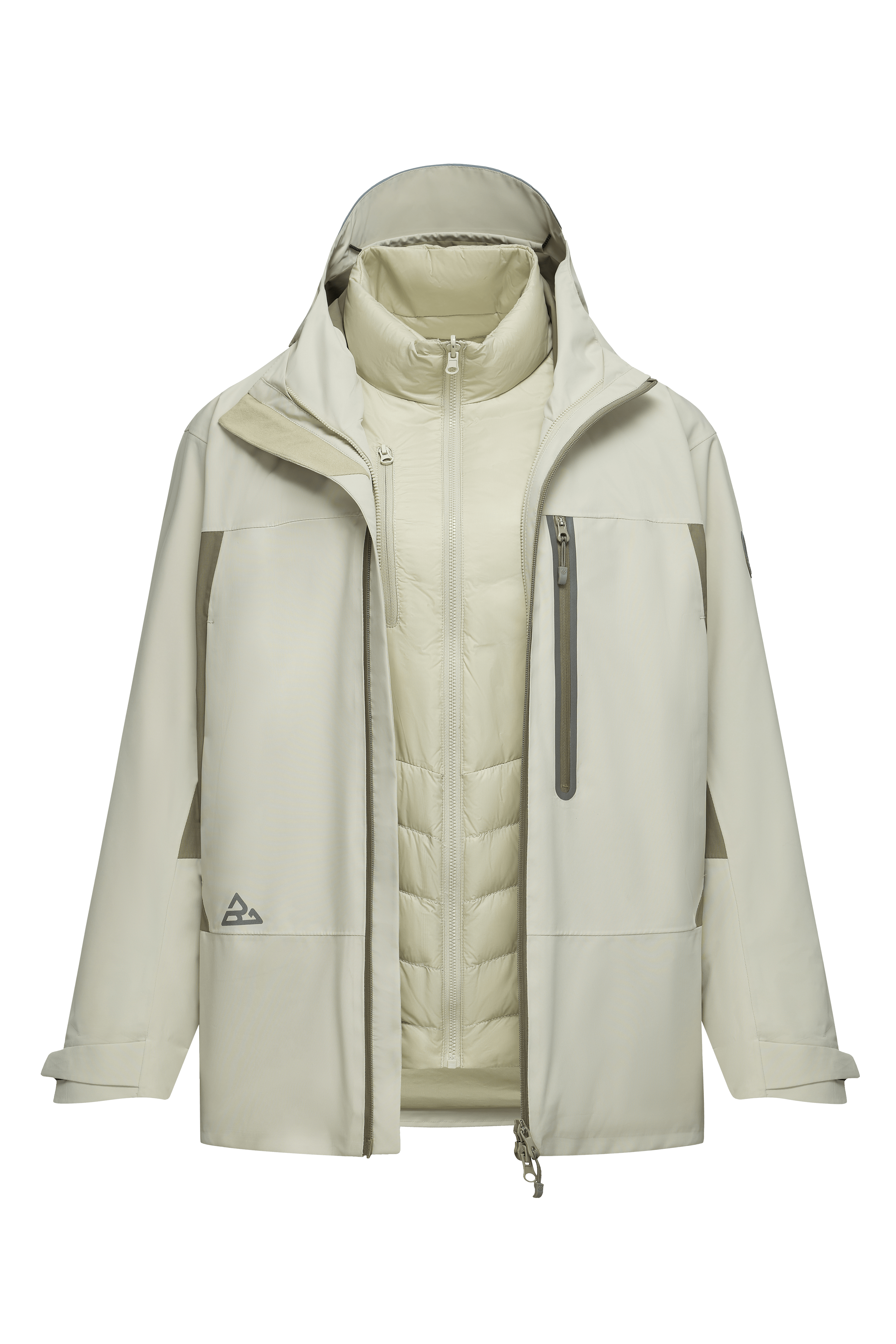 3 in 1 All Weather Goose Down Parka 2420 — Explore our 3-in-1 All-Weather Jacket, meticulously crafted to excel in all — view 26; waterproof, windproof