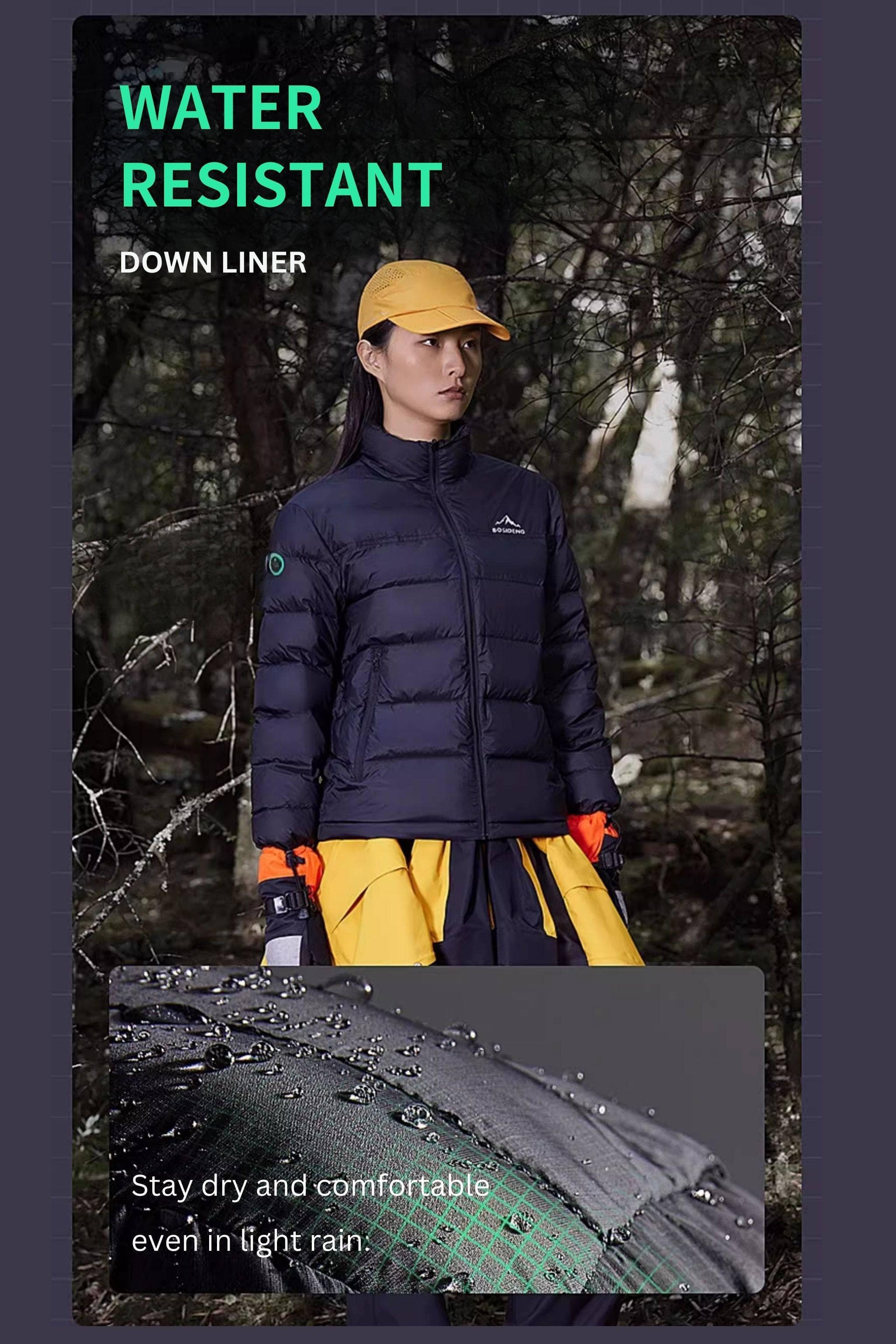 BOSIDENG 2023 3 in 1 All Weather Plus Goose Down Contrast Jacket 2430 Jacket