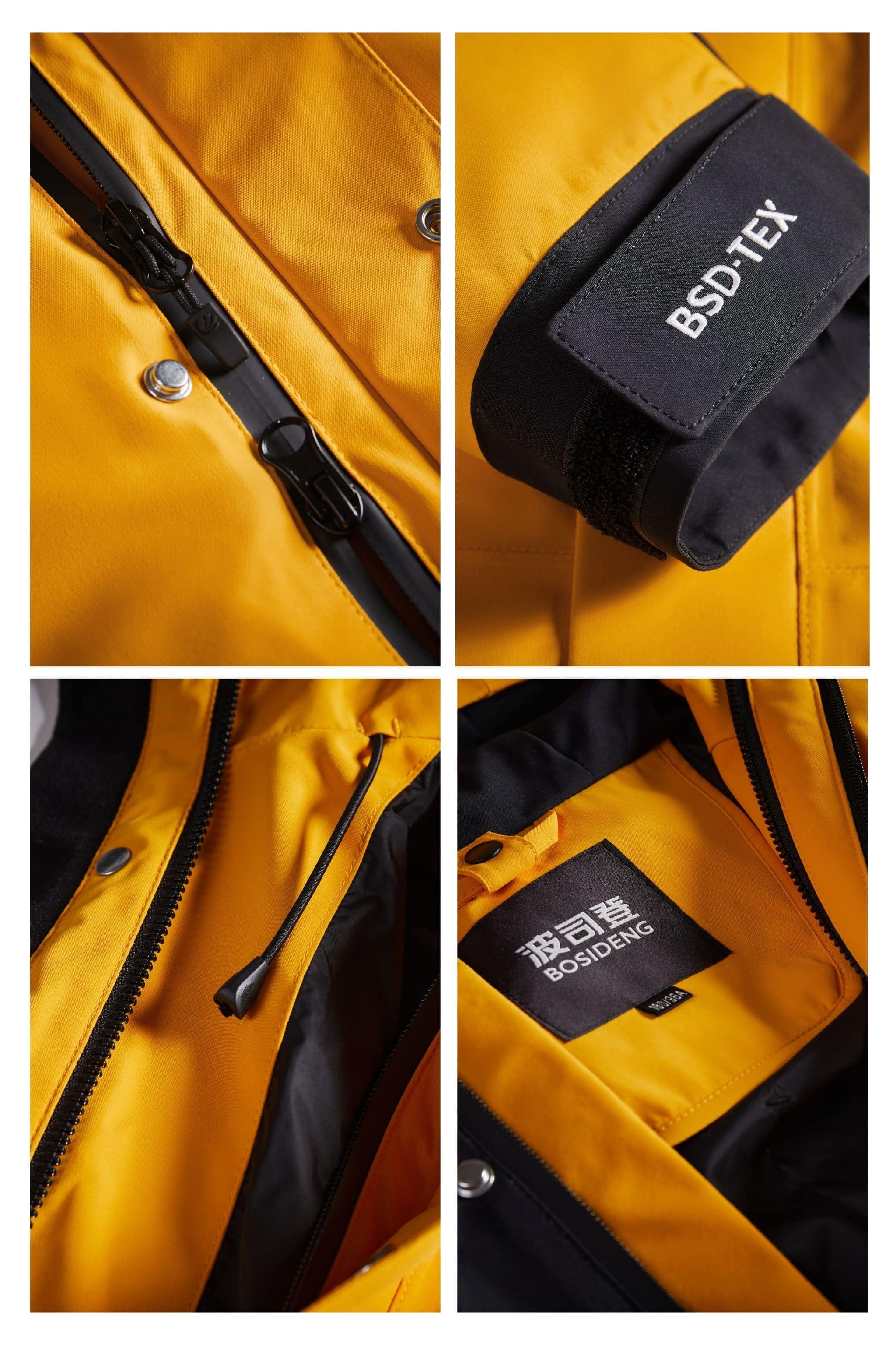 BOSIDENG 2023 3 in 1 All Weather Plus Goose Down Contrast Jacket 2430 Jacket