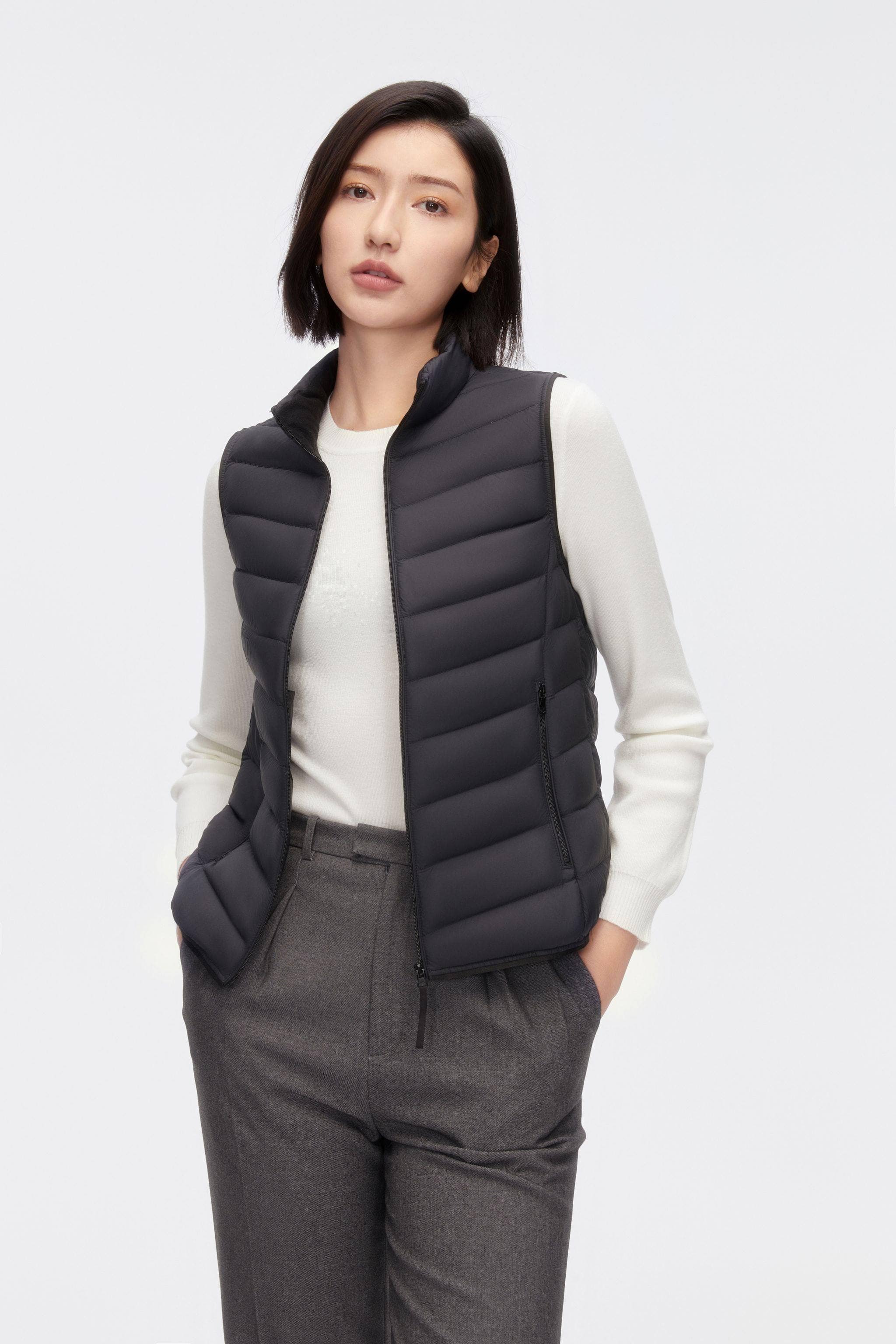 BOSIDENG 2023 Lightweight Down Gilet Gilet 4 / Black