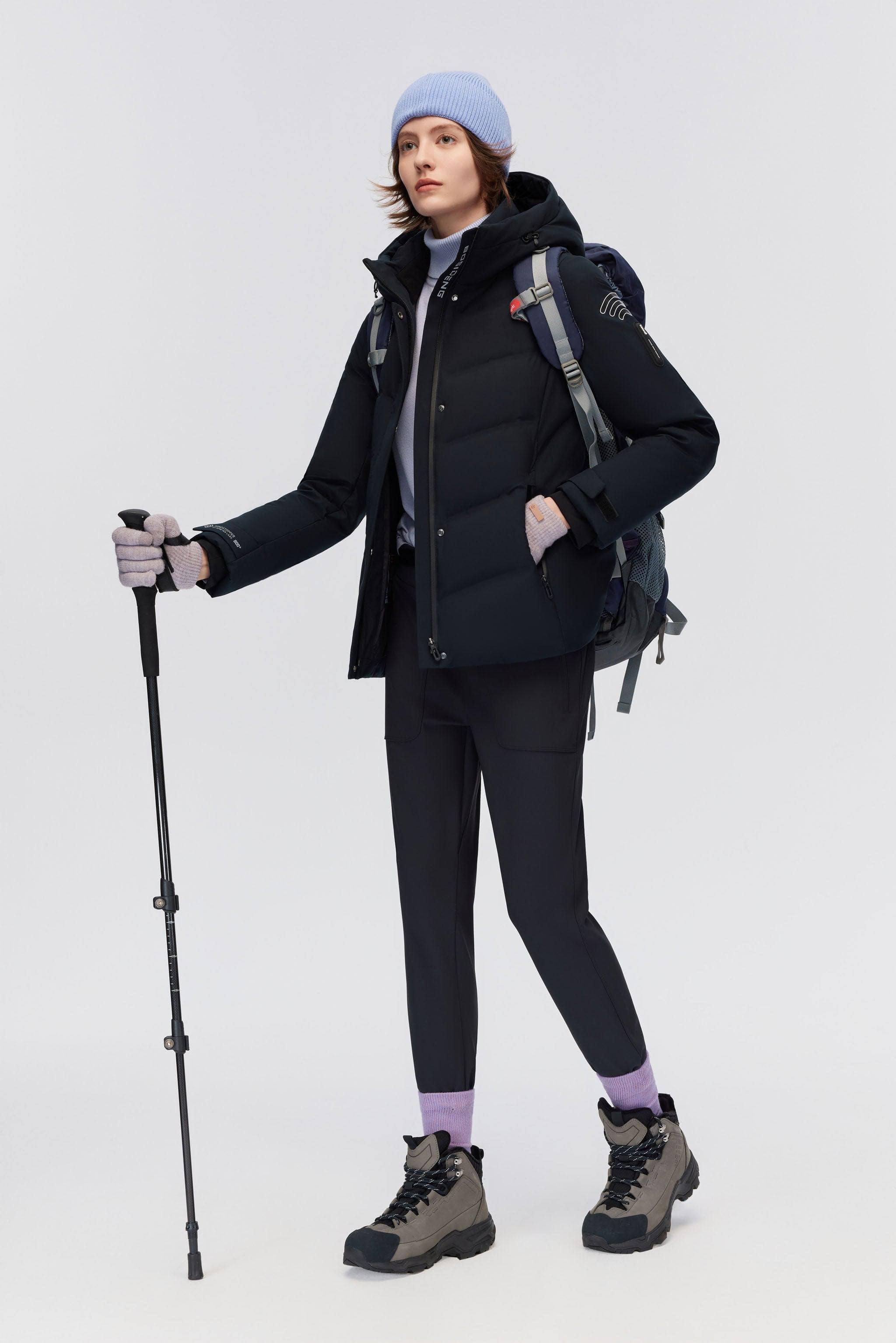 BOSIDENG 2023 Women's GORE-TEX® Goose Down Jacket Jacket 4 / Blue