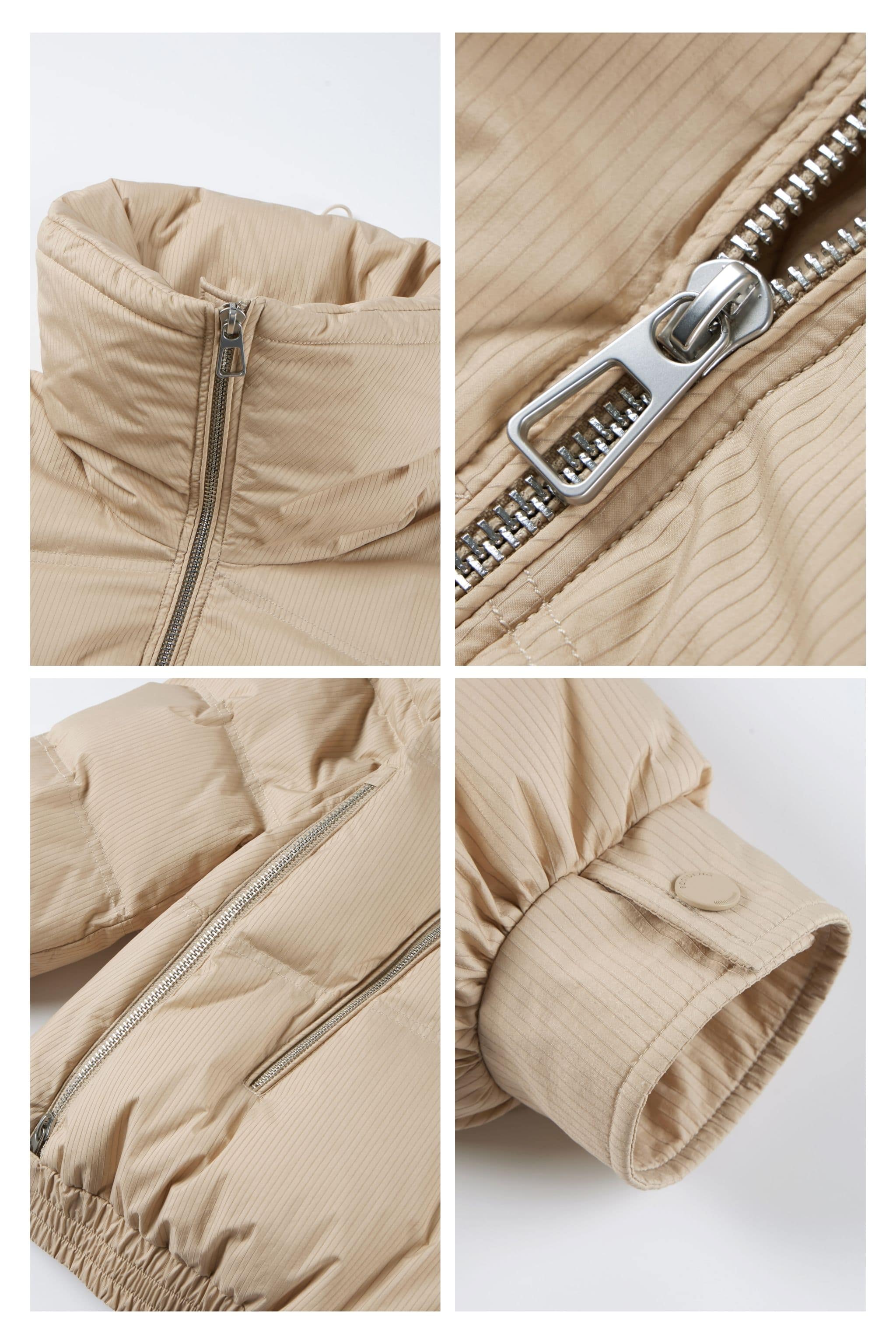BG Collection Oversized Down Coat — coat delivers superior insulation and even warmth without leakage — view 6