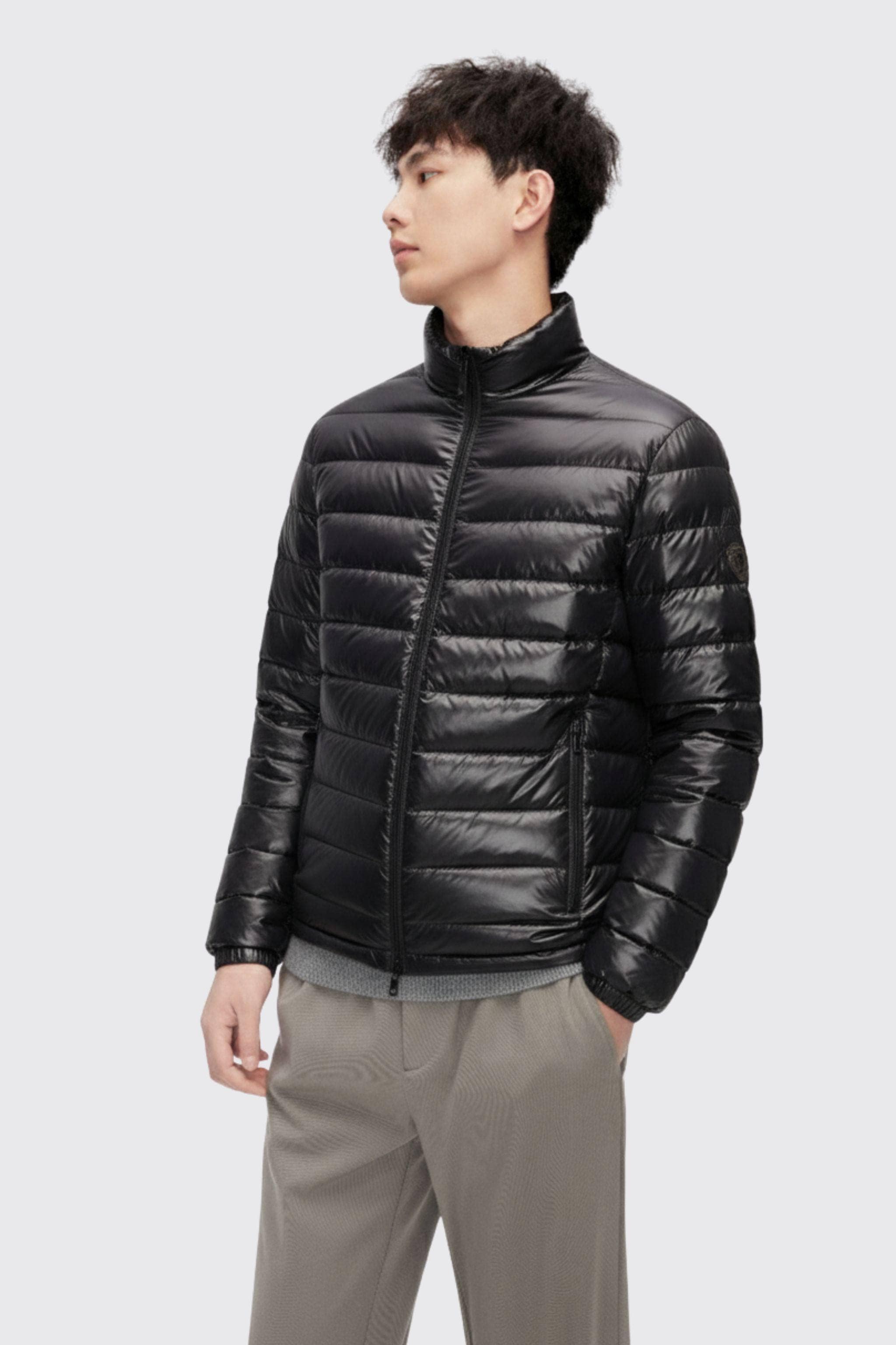 BOSIDENG 2023 Mens Packable Ultralight Down Jacket Jacket Black / S