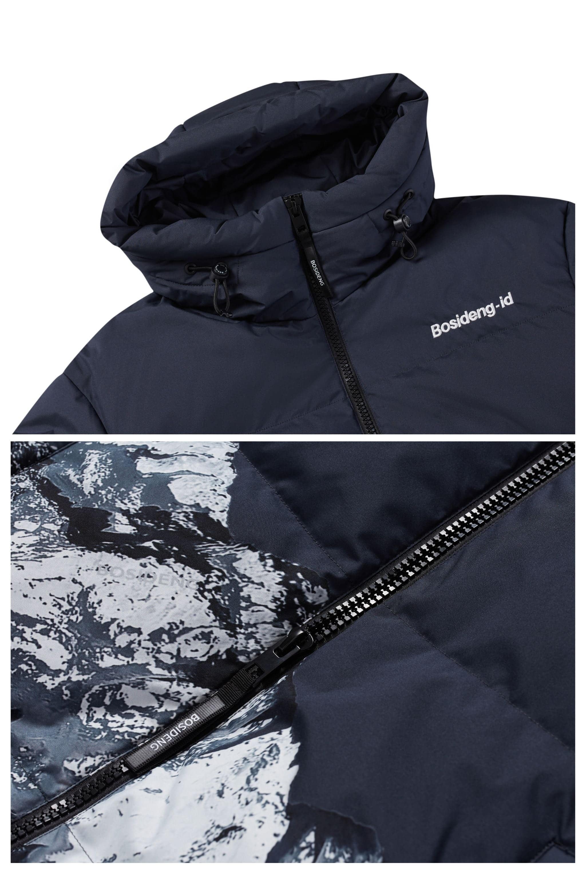 BOSIDENG 2023 Classic Down Jacket with Hood 3330 Jacket