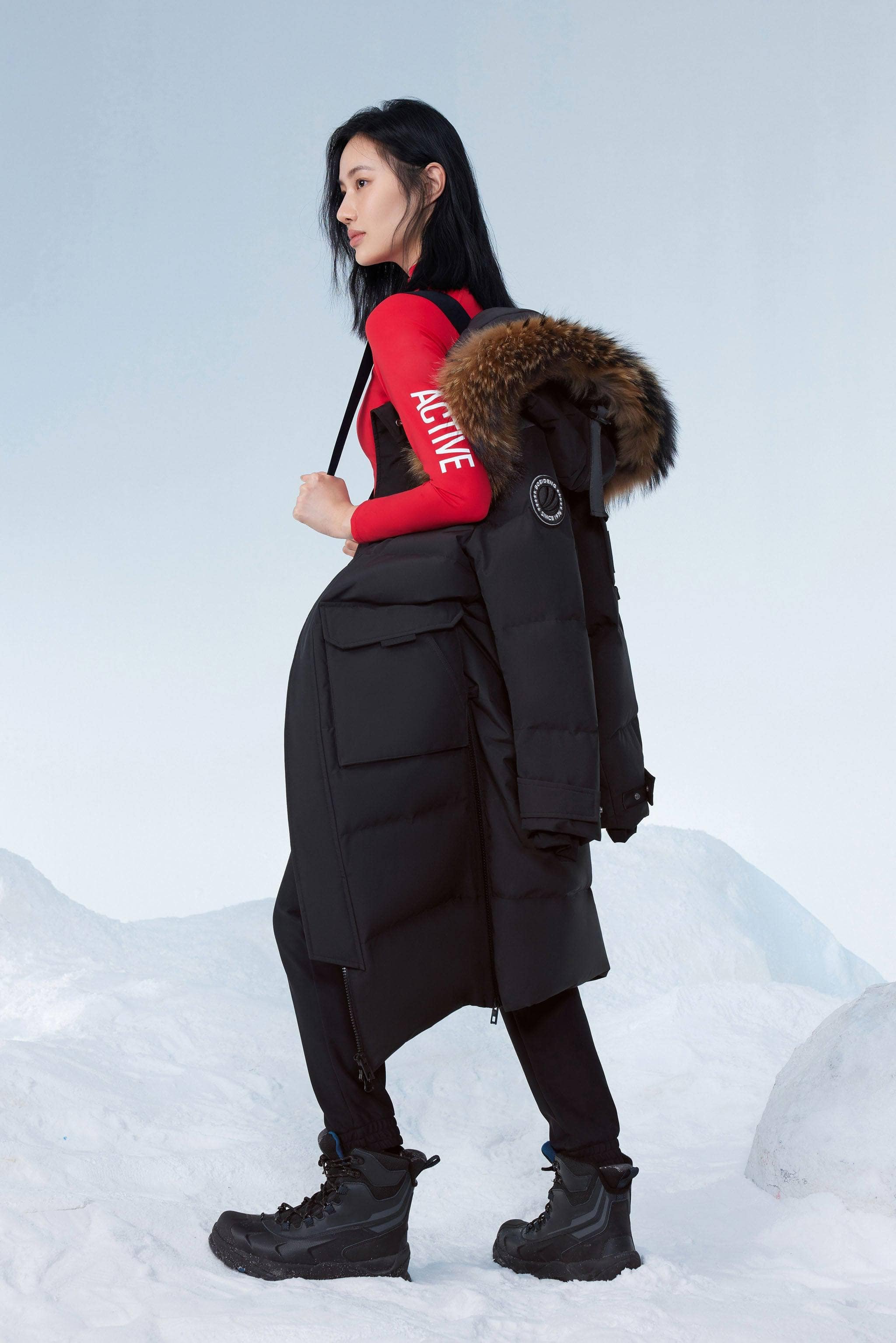 BOSIDENG 2023 Classic Extreme Full Length Goose Down Parka 2300 Jacket