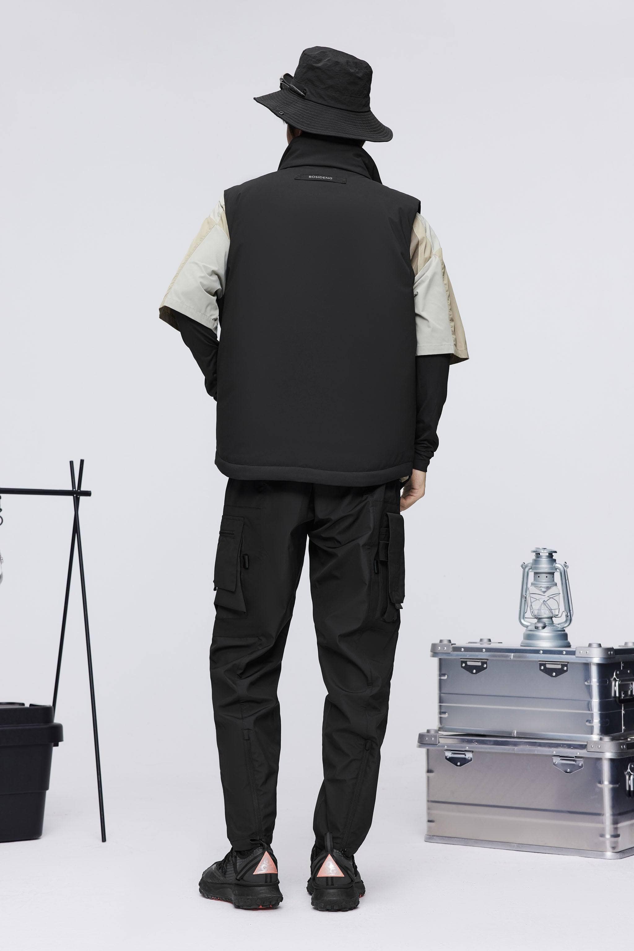 BOSIDENG 2023 Classic Standing Collar Down Gilet 5270 Gilet