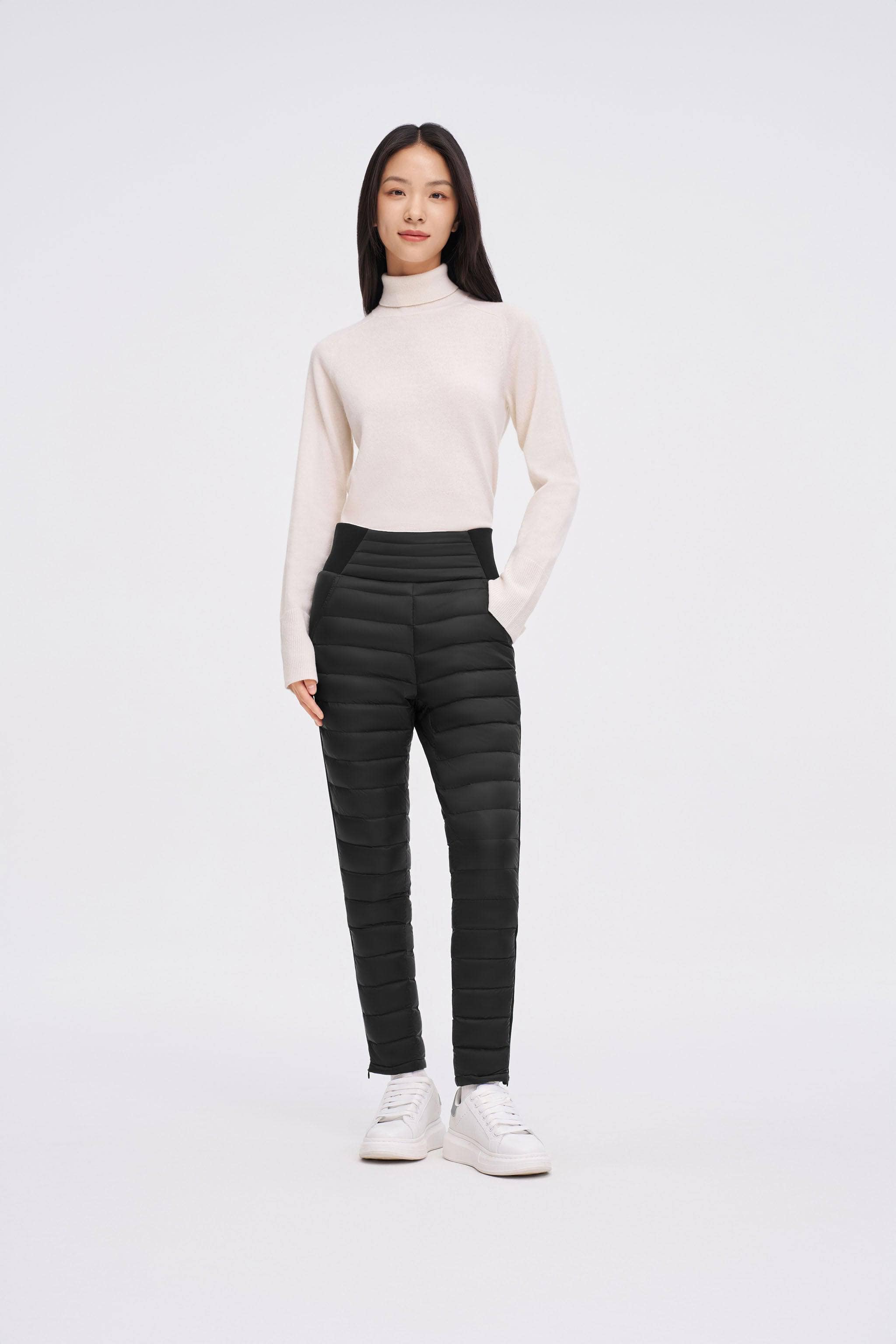 Down Leggings — Experience unparalleled comfort and warmth with our lightweight