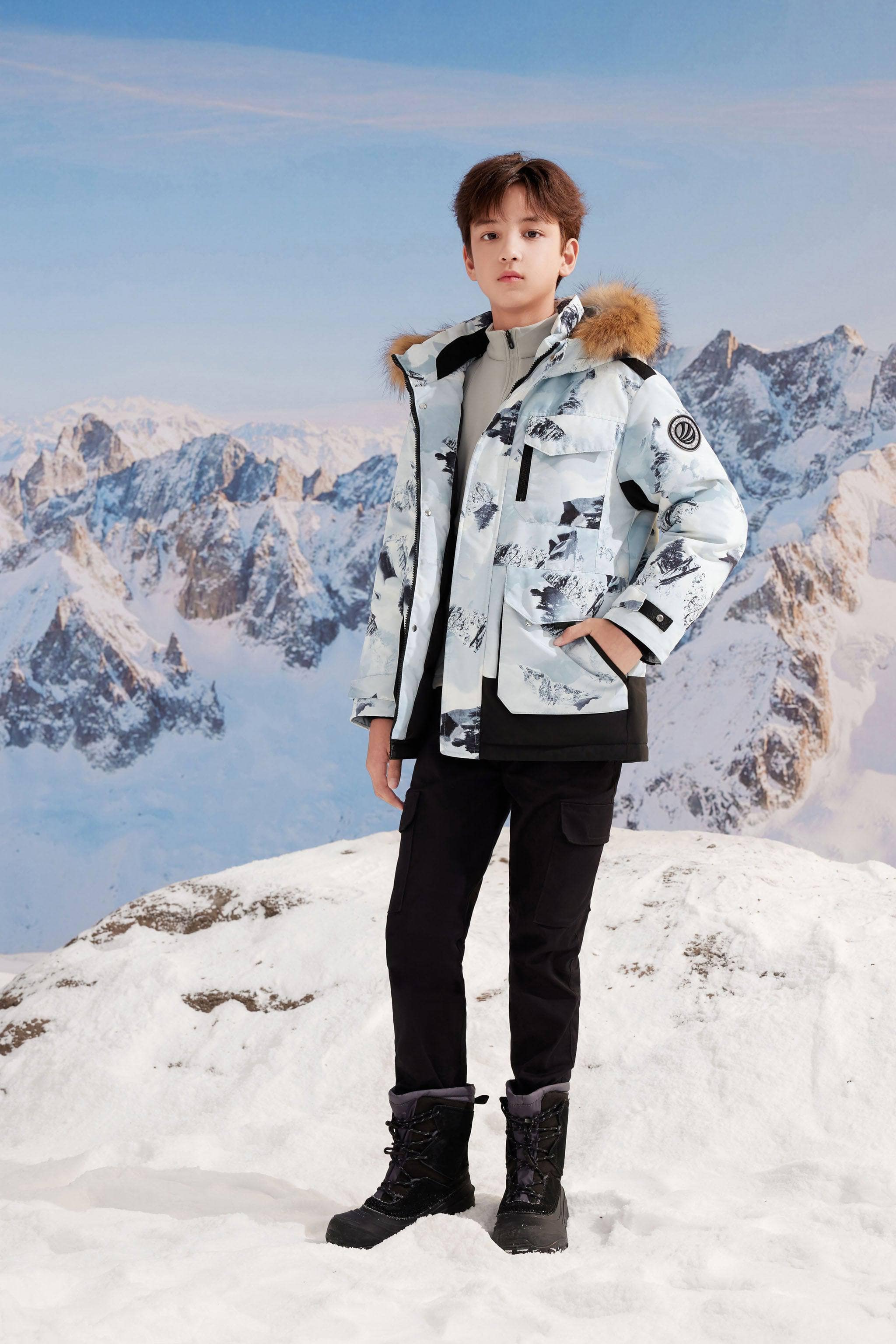 BOSIDENG 2023 Extreme Collection Kids Down Parka 2150