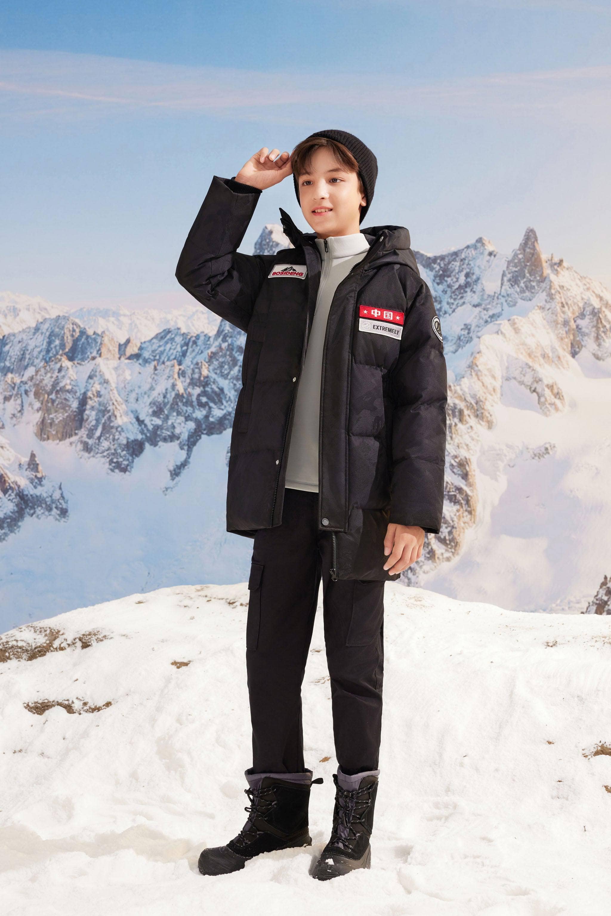 BOSIDENG 2023 Extreme Collection Kids Parka 2140 Jacket