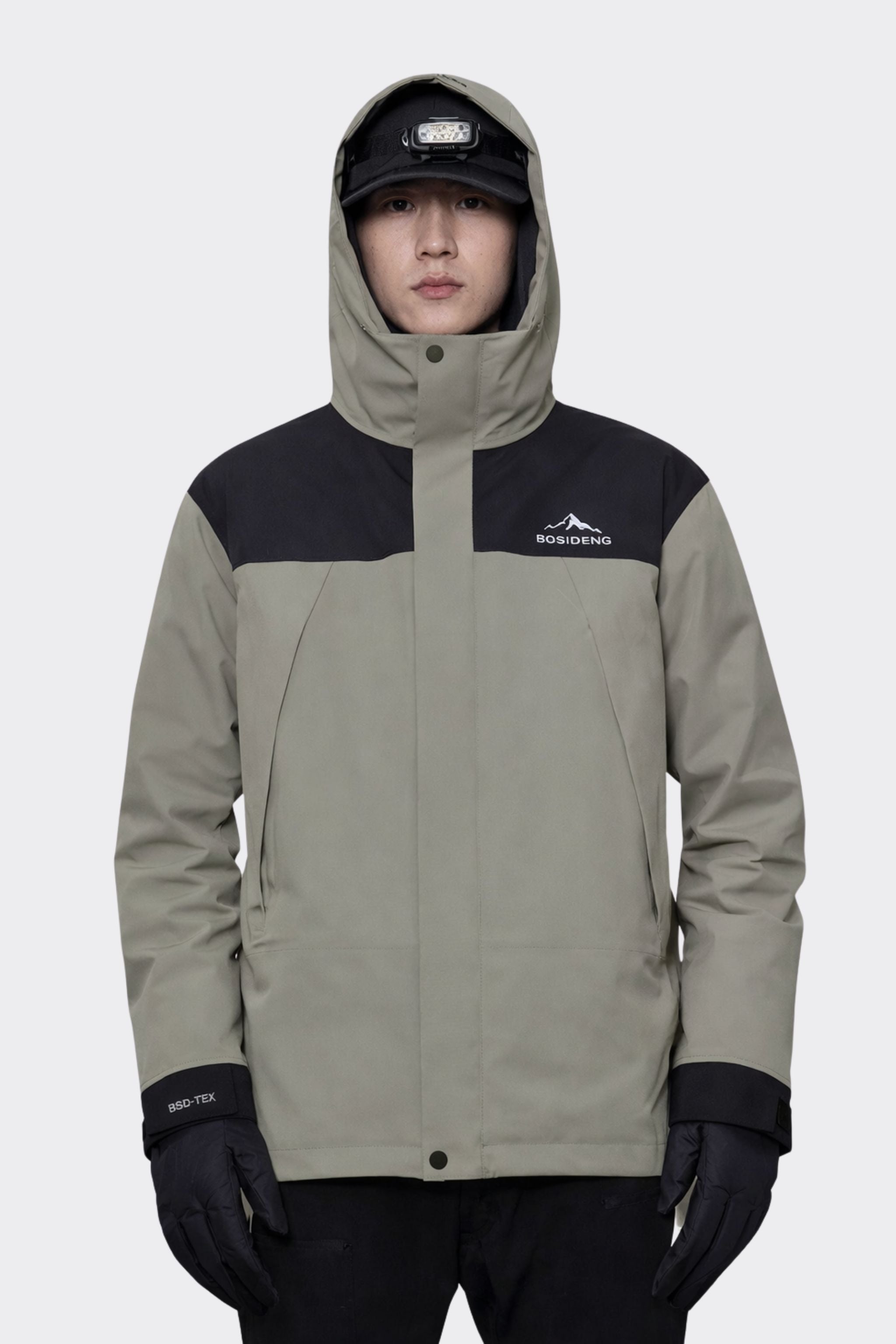 BOSIDENG 2023 3 in 1 All Weather Plus Goose Down Contrast Jacket 2430 Jacket Forest Green / XS