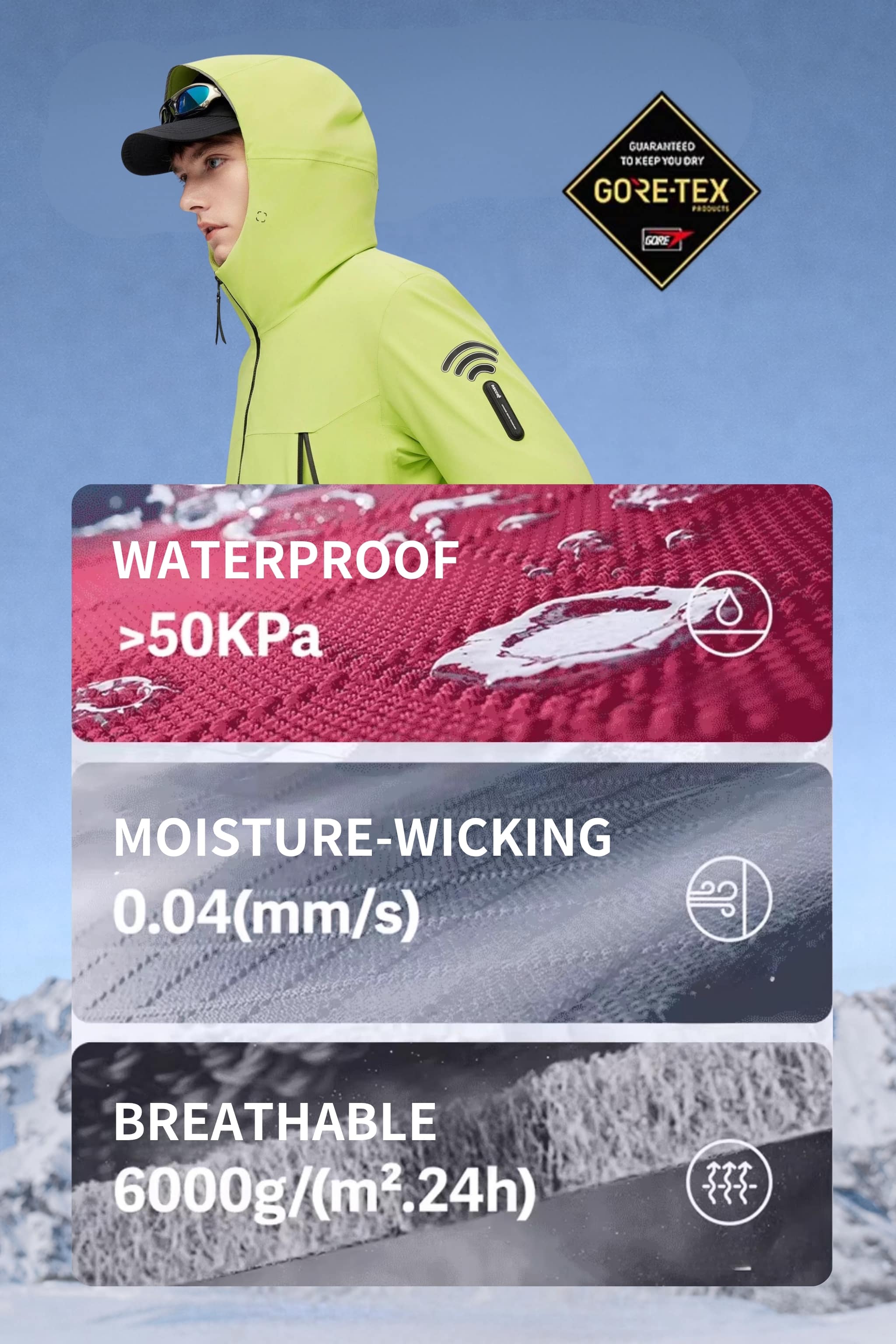 High-Performance GORE-TEX® Goose Down Jacket