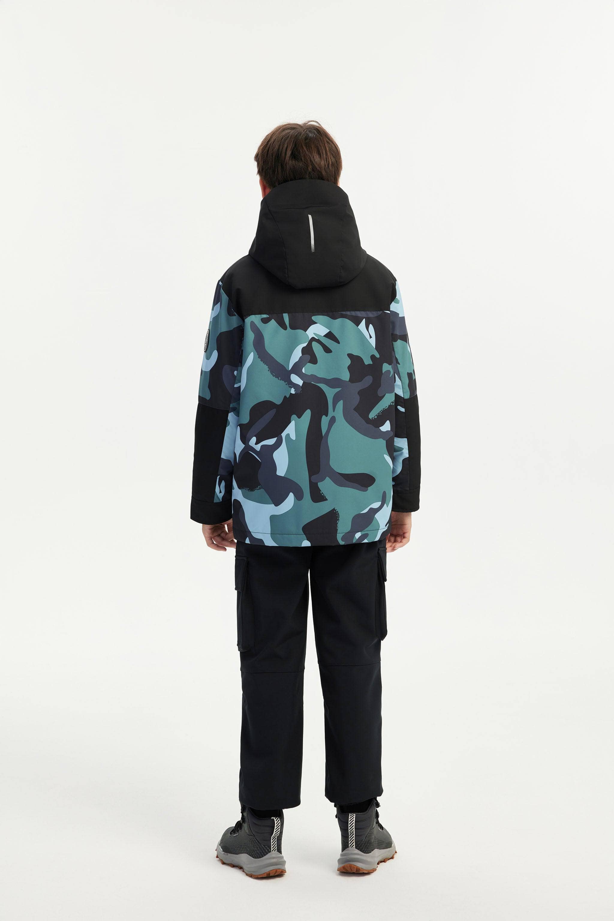 BOSIDENG 2023 Kid's 3 in 1 Waterproof Hoody Down Jacket Jacket