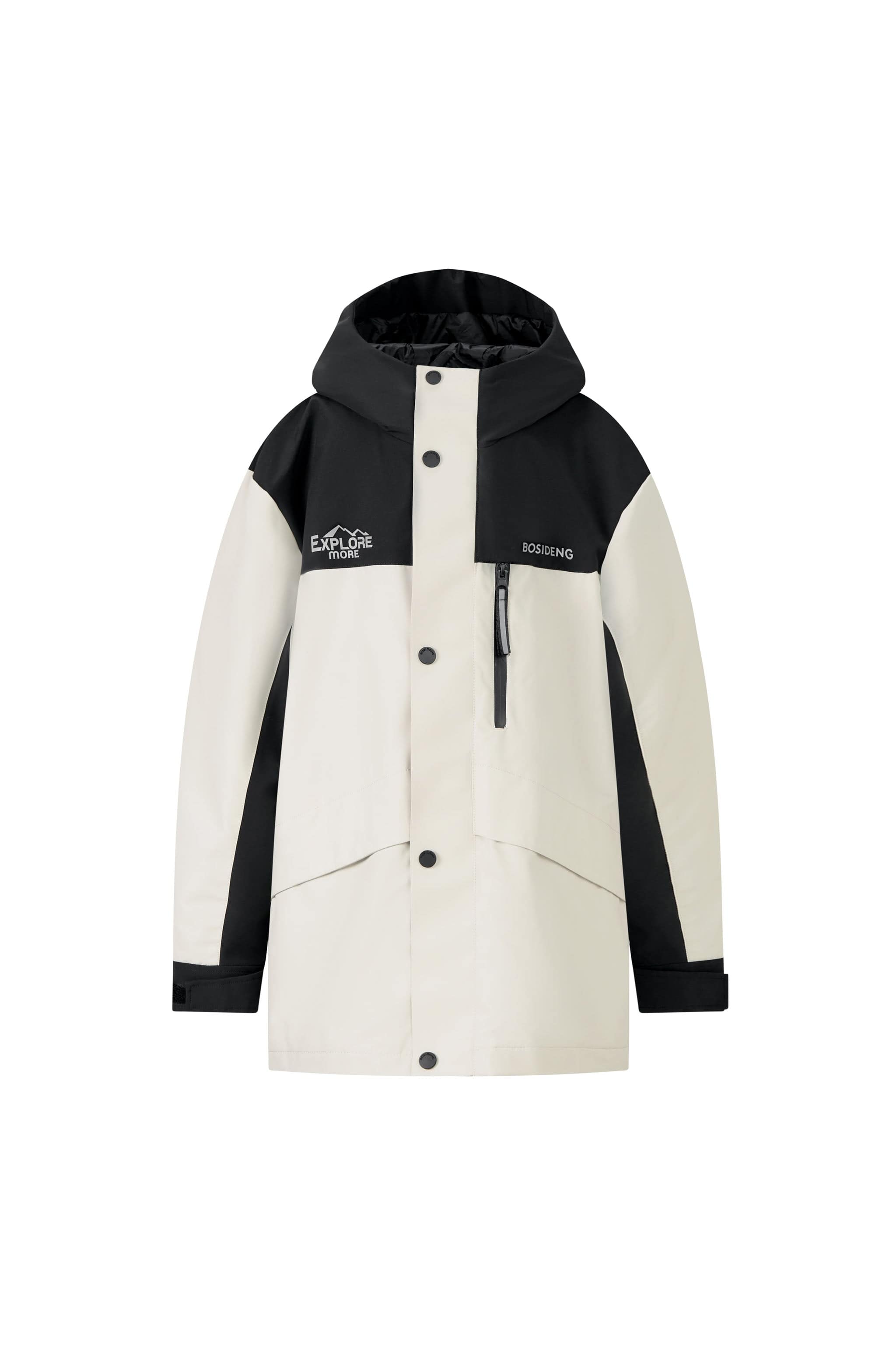 BOSIDENG 2023 Kid's 3 in 1 Waterproof Hoody Down Jacket Jacket