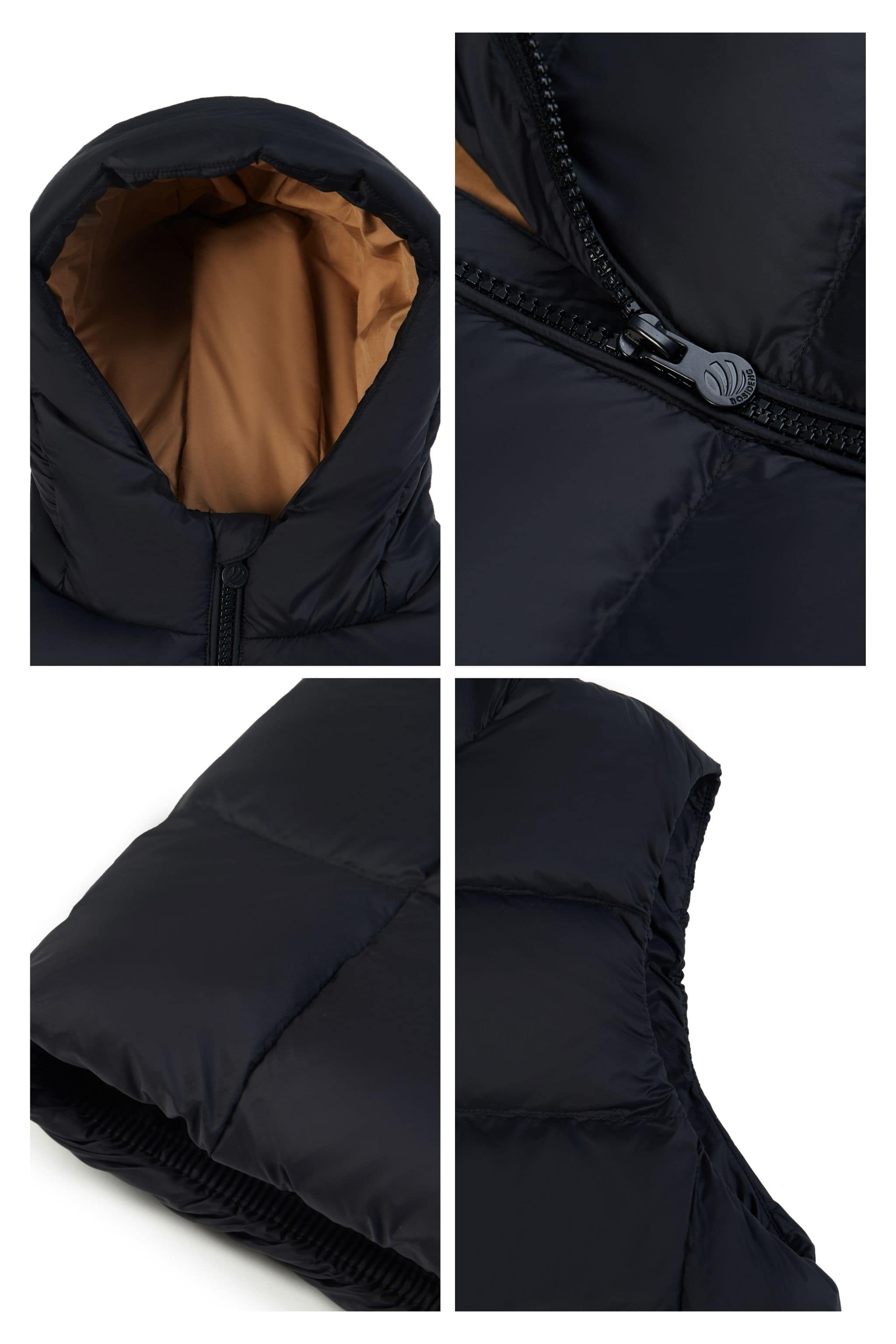 Kid's Hooded Down Gilet — Experience superior warmth and comfort with our high-grade thermal fabric — view 4; water-resistant